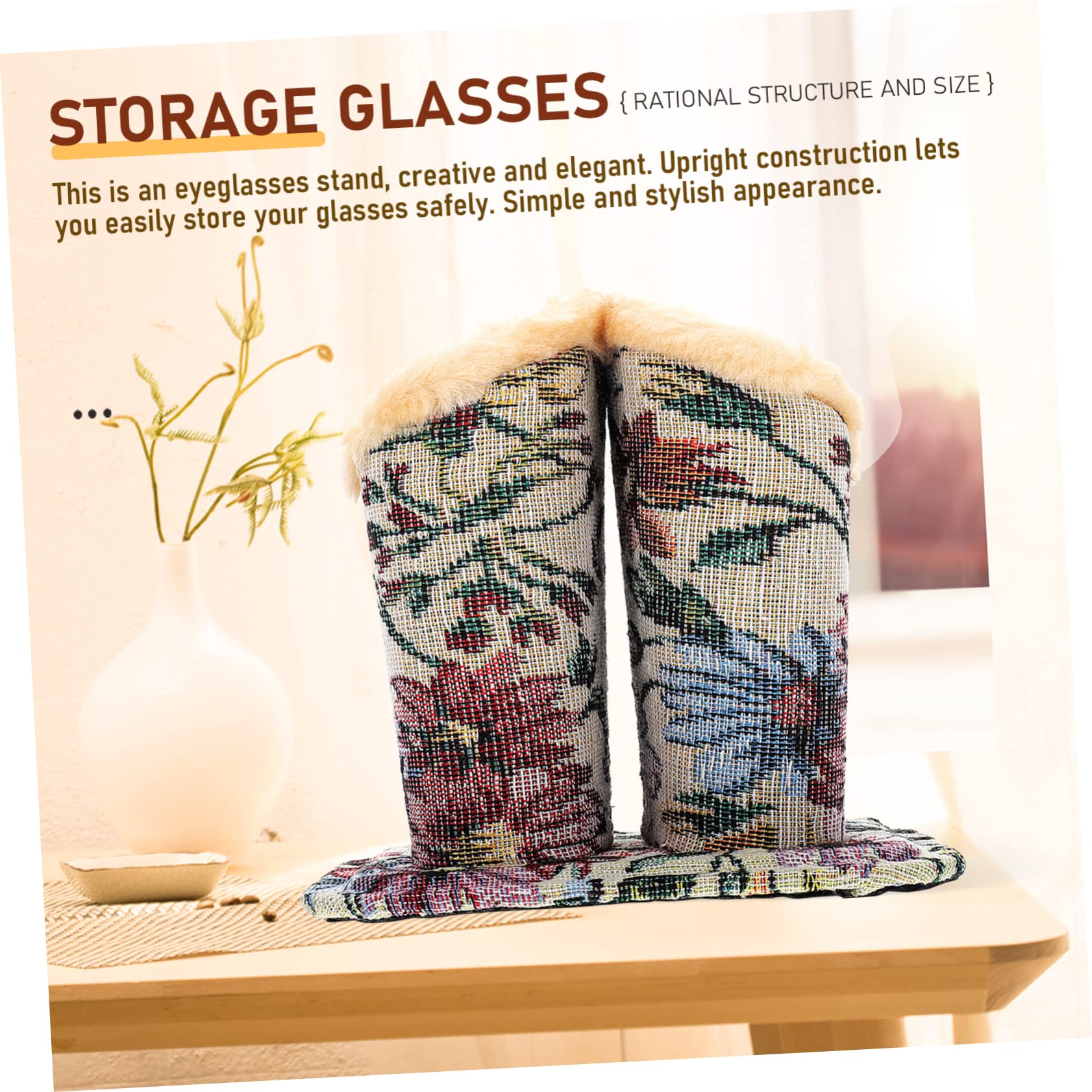 GALPADA 3piezas Soporte De Gafas Multifuncional De Escritorio Organizador Decorativo para Anteojos Estante para Lentes Accesorio De Almacenamiento para Casa y Oficina