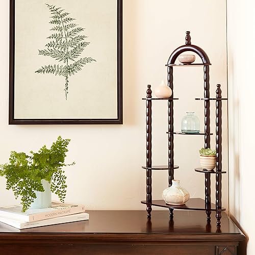 Miniatura 2 de Frenchi Home Furnishing - Esquinera de pared de 3 niveles