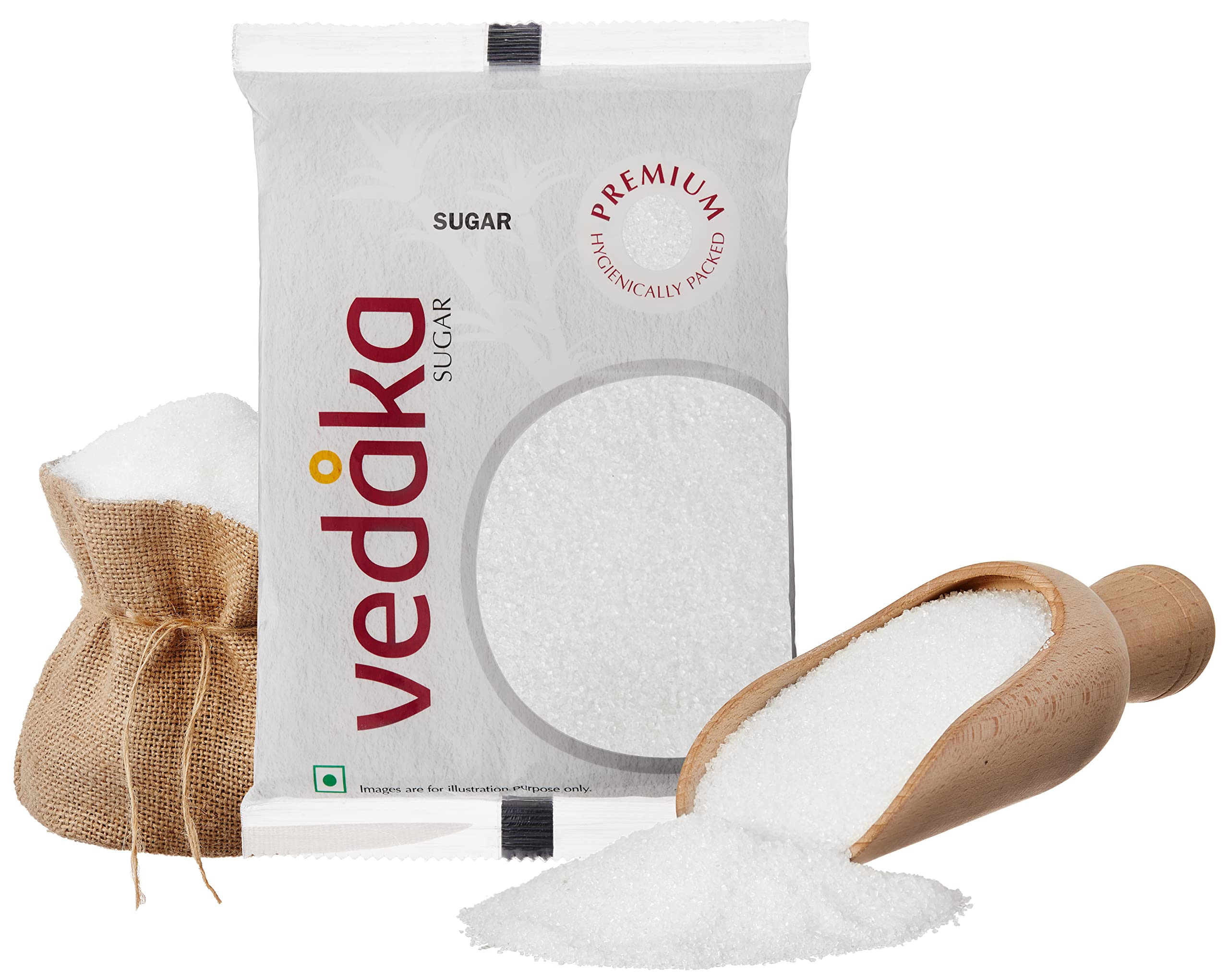 Amazon Brand - Vedaka Premium Refined Sugar 1 kg