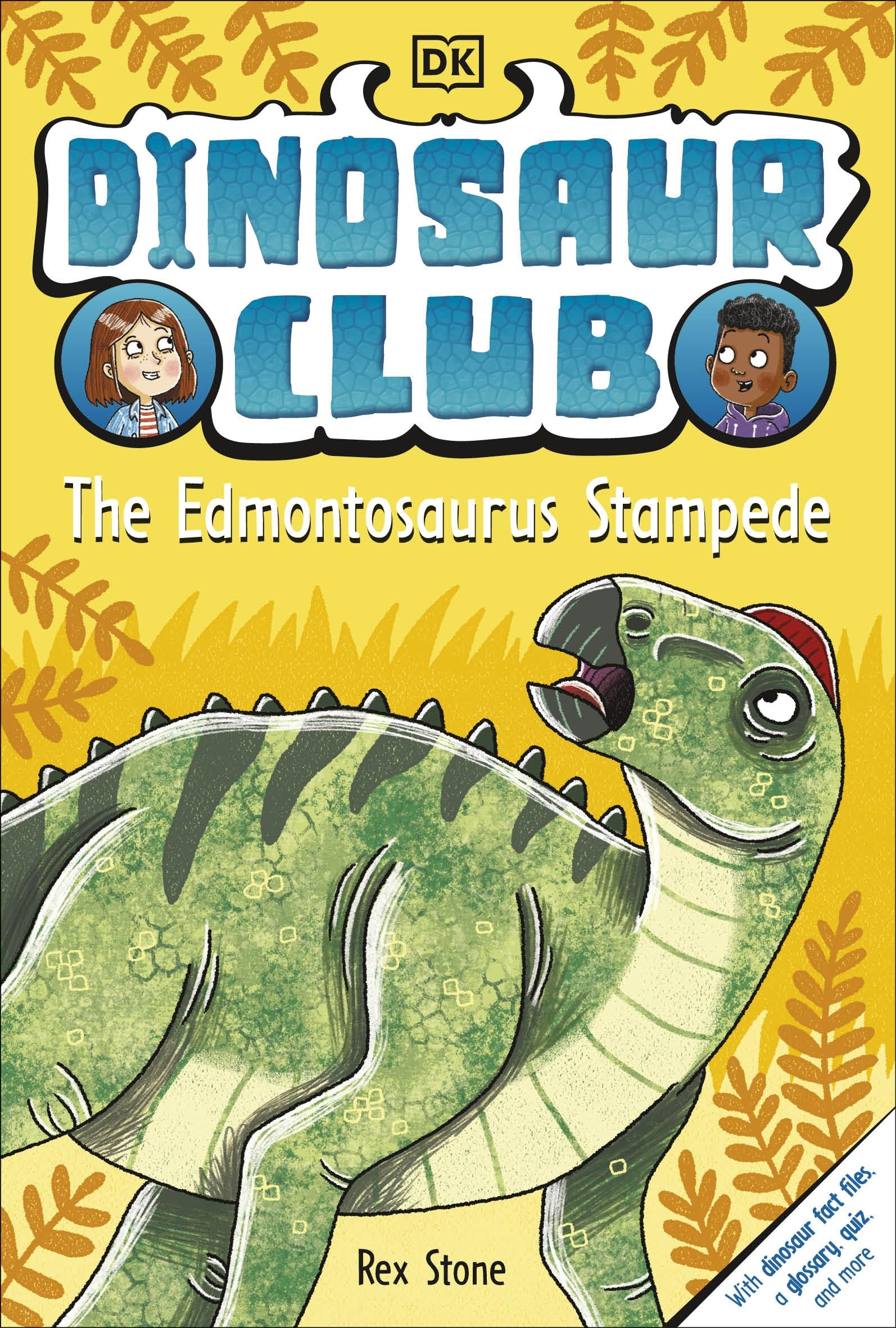 Rex Stone Dinosaur Club: The Edmontosaurus Stampede Paperback Book