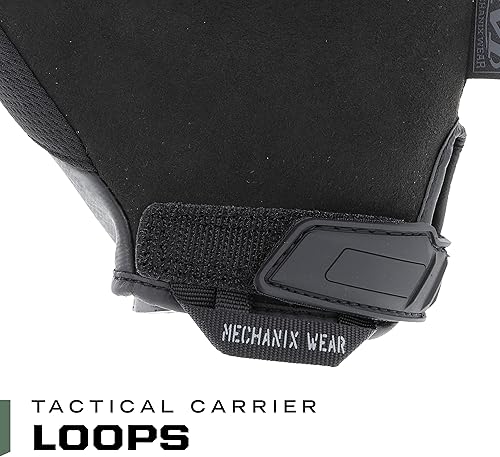 Miniatura 7 de Mechanix Wear Tactical Specialty Pursuit D5 - Guantes de trabajo encubiertos resistentes a cortes (L, todo negro)