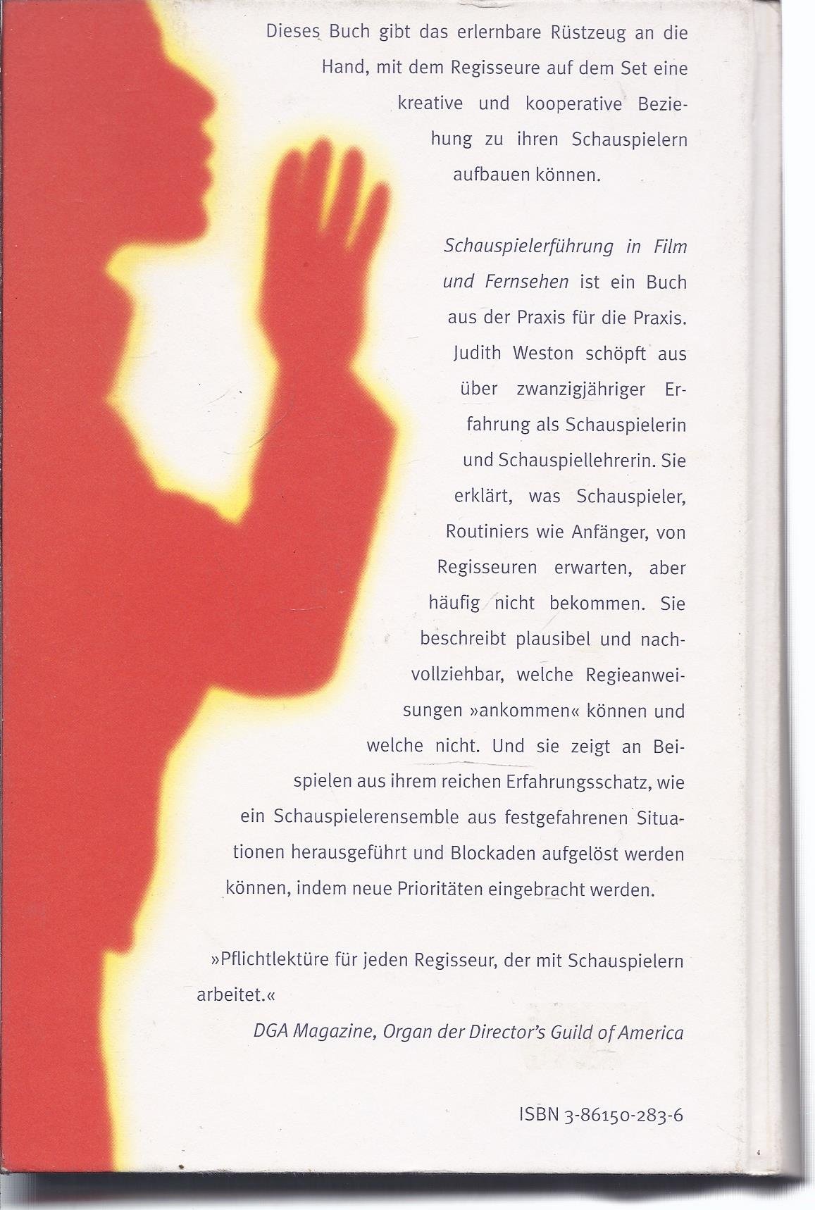 Schauspielerführung in Film und Fernsehen