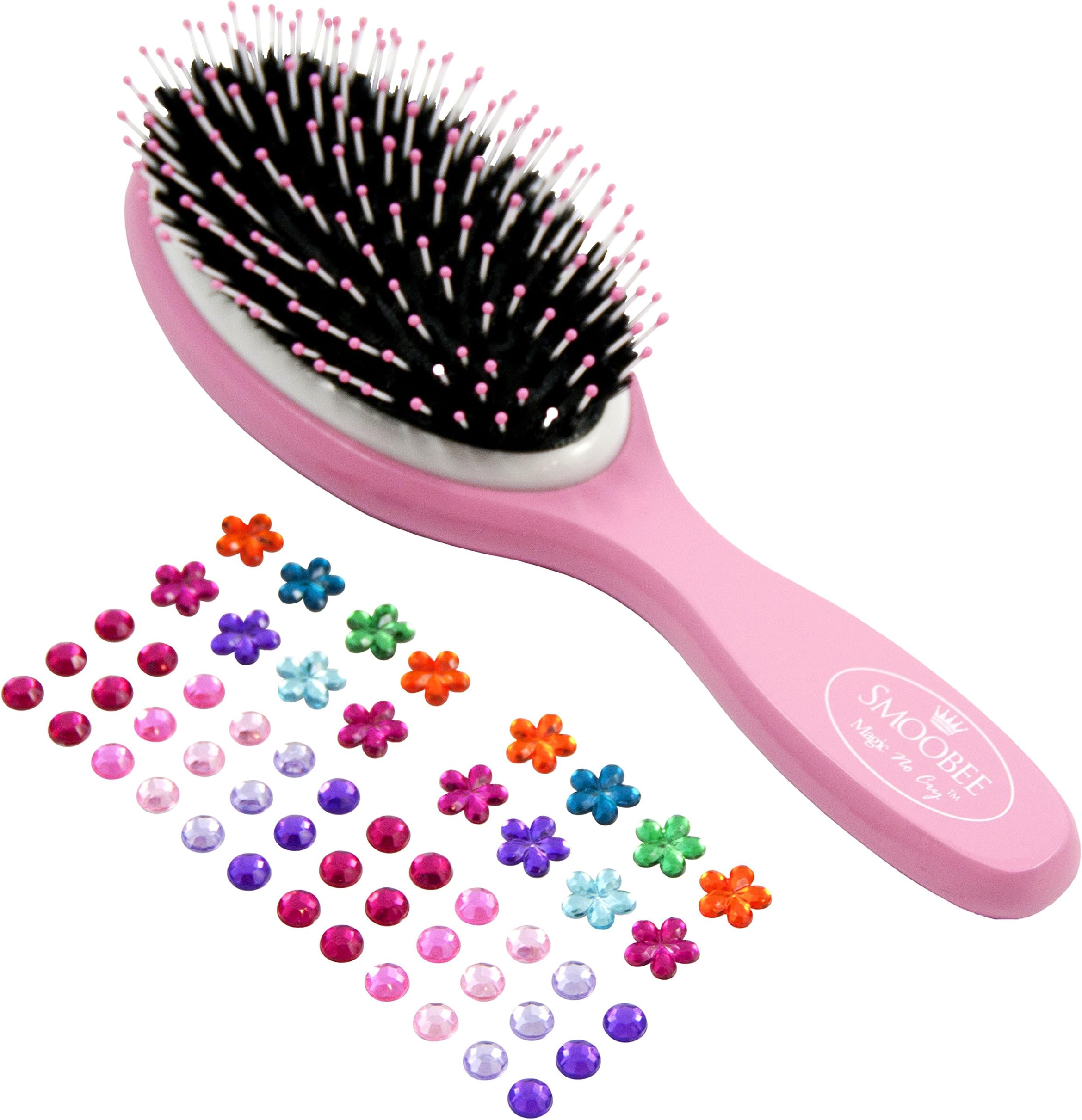 Smoobee Magic No Cry Hairbrush (Pink Combo)