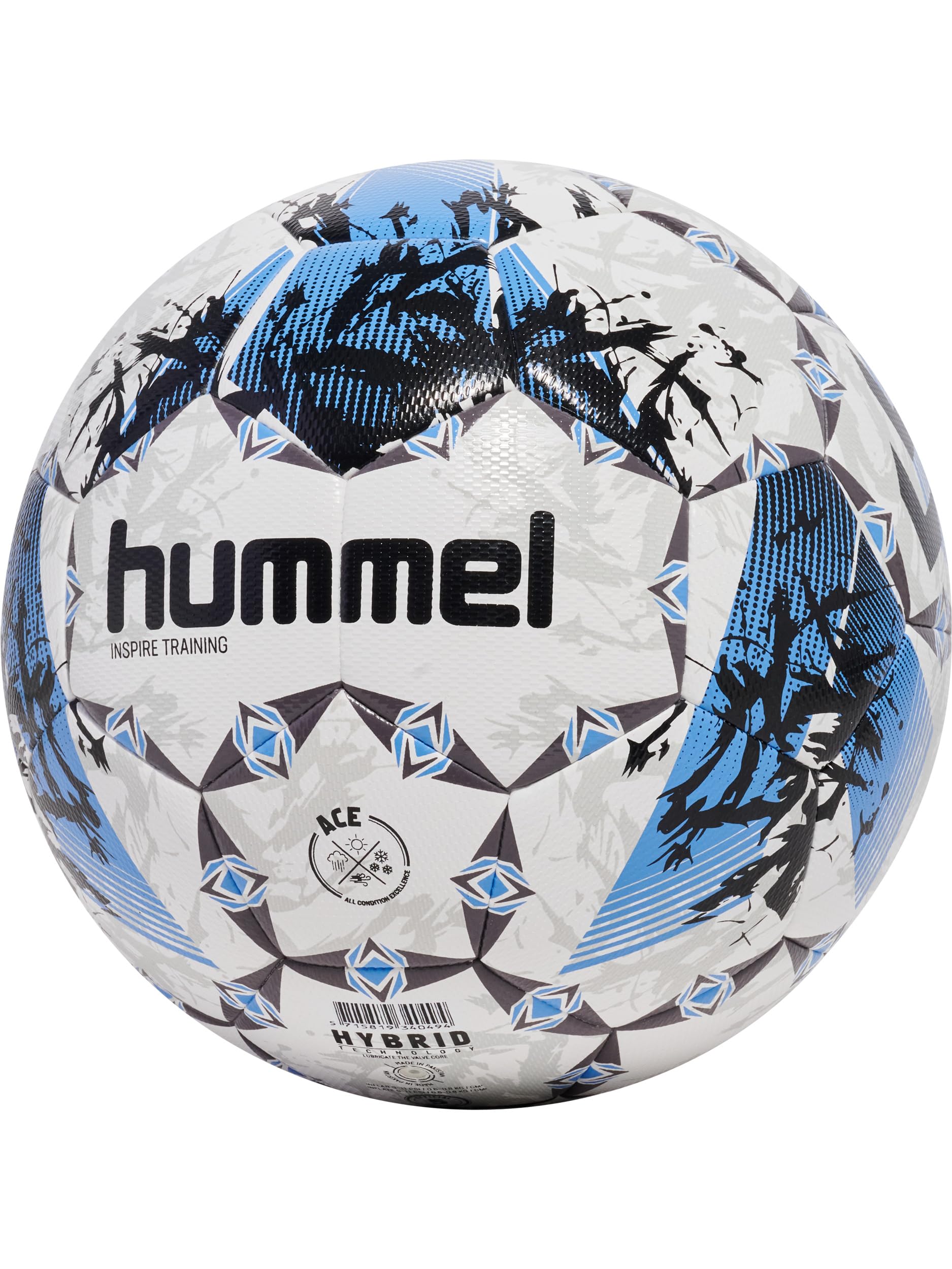 Hummel Hmlinspire Training FB, Ice Blue, White, Grey, 5
