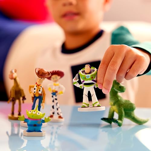 Disney Store Official, Coffret de 8 Figurines Toy Story, 3-10 cm - 3