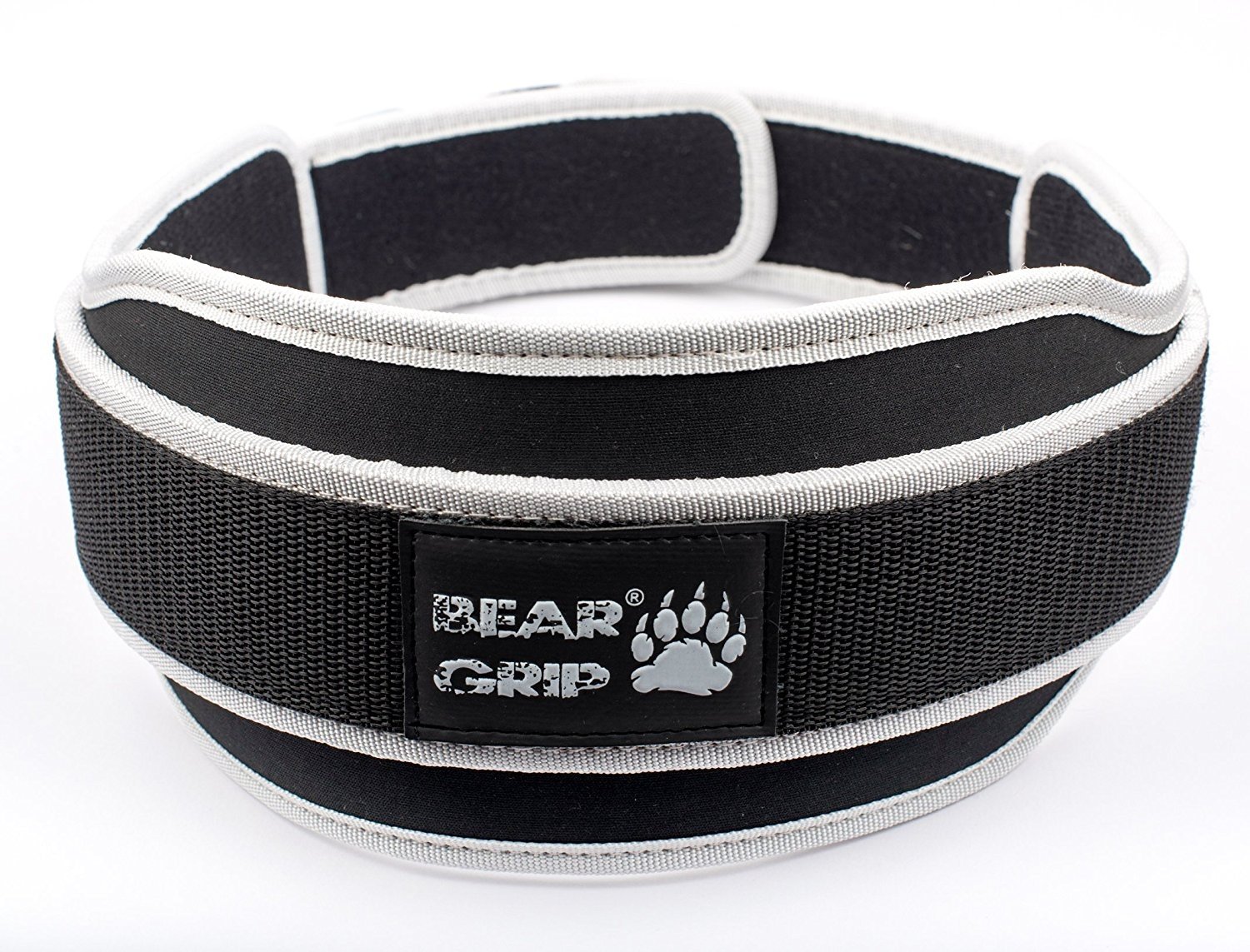 BEAR GRIP - Gym Weight Lifting Neoprene Double Belt Back Lumbar Support Fitness Exercise Bodybuilding