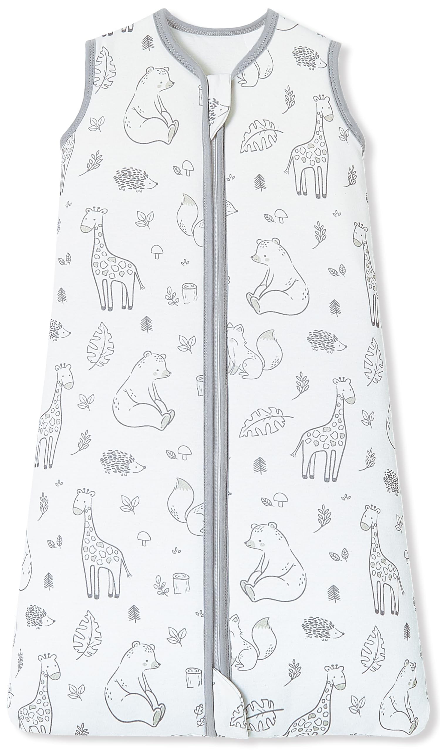 Baby Sleep Sack 18-24 Months 1.5 TOG, Bamboo Baby Wearable Blanket with 2-Way Zipper, Infant Toddler Sleeping Sack for Newborn Boys and Girls, Giraffe Bear