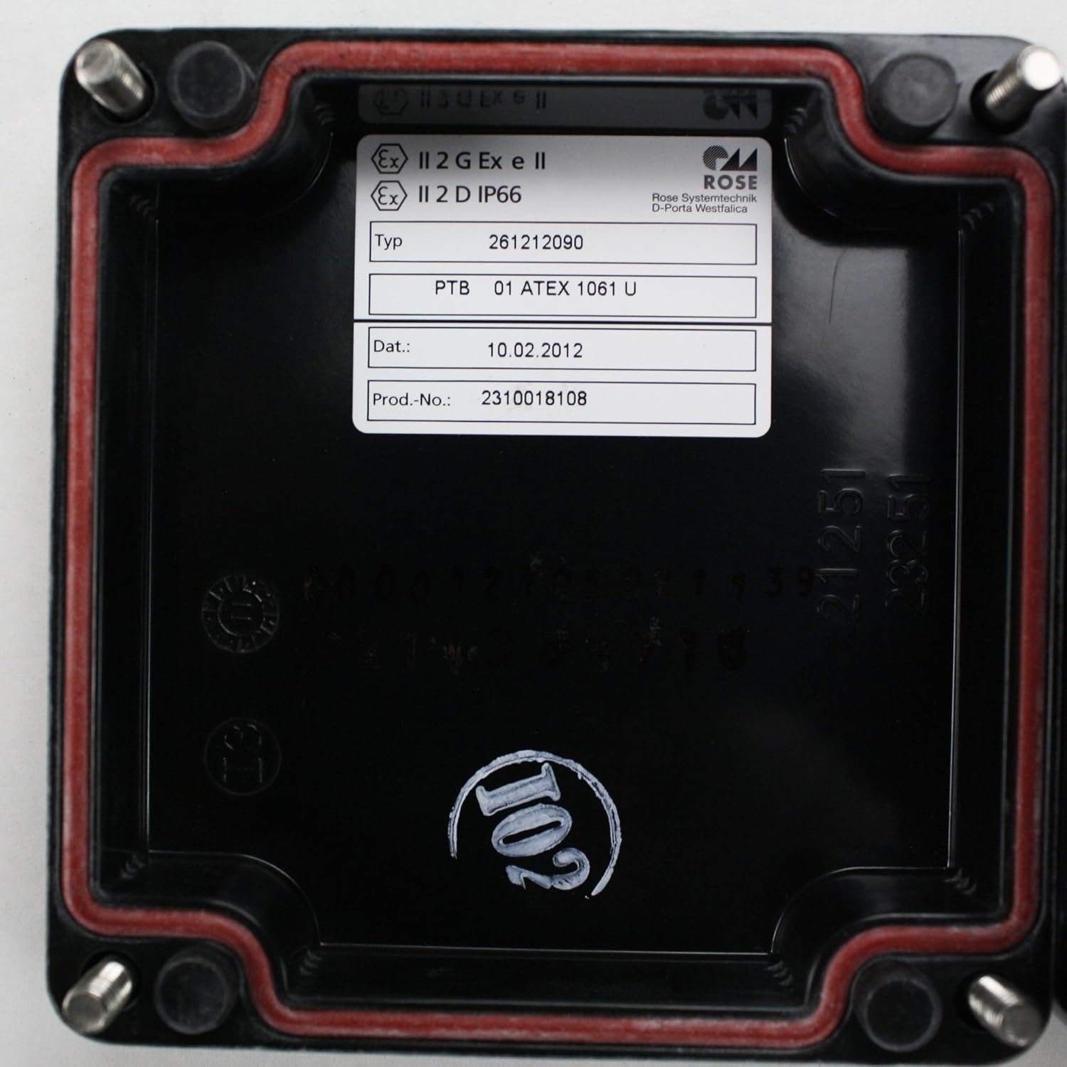 Raychem JBS-100-A Heating Cable Power Connection Junction Box