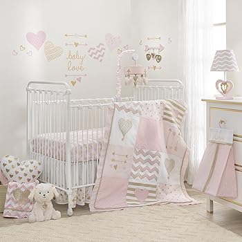 lamb crib bedding