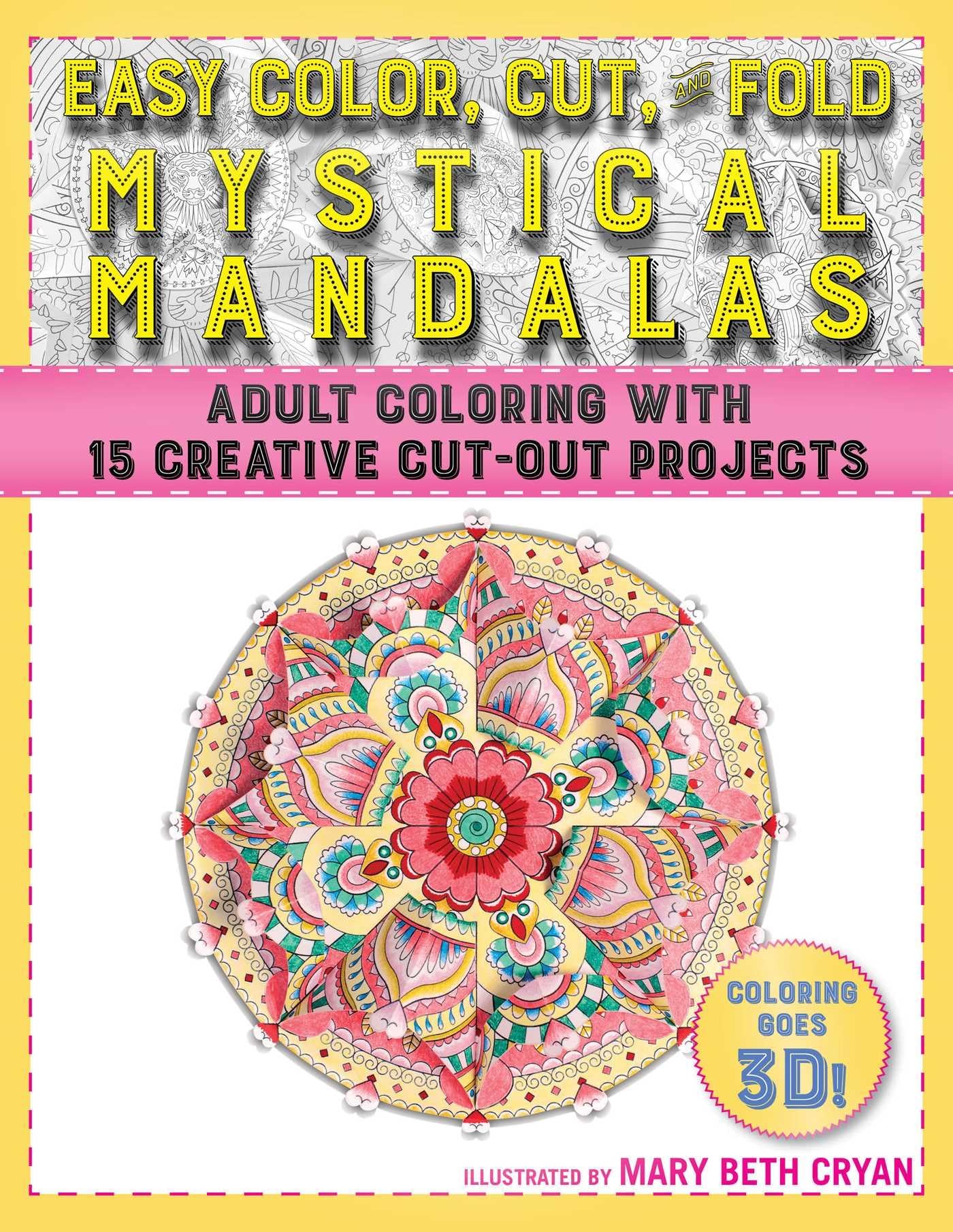 Mandalas mystiques à colorier lors de vos ateliers créatifs en famille