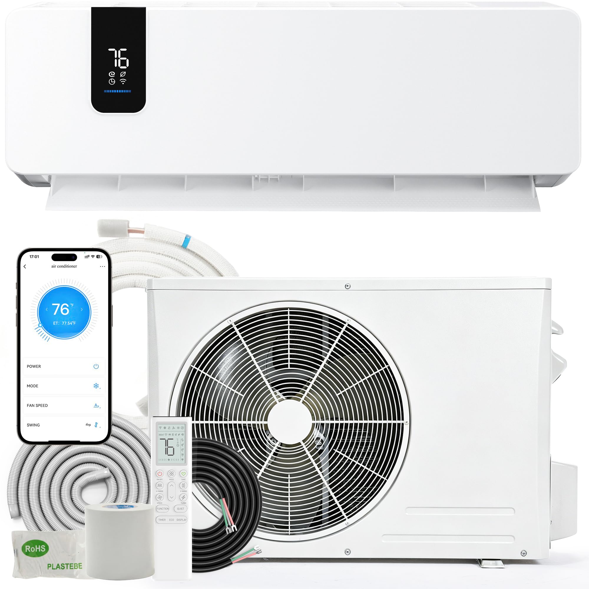 YITAHOME 20 SEER2 18000 BTU Mini Split