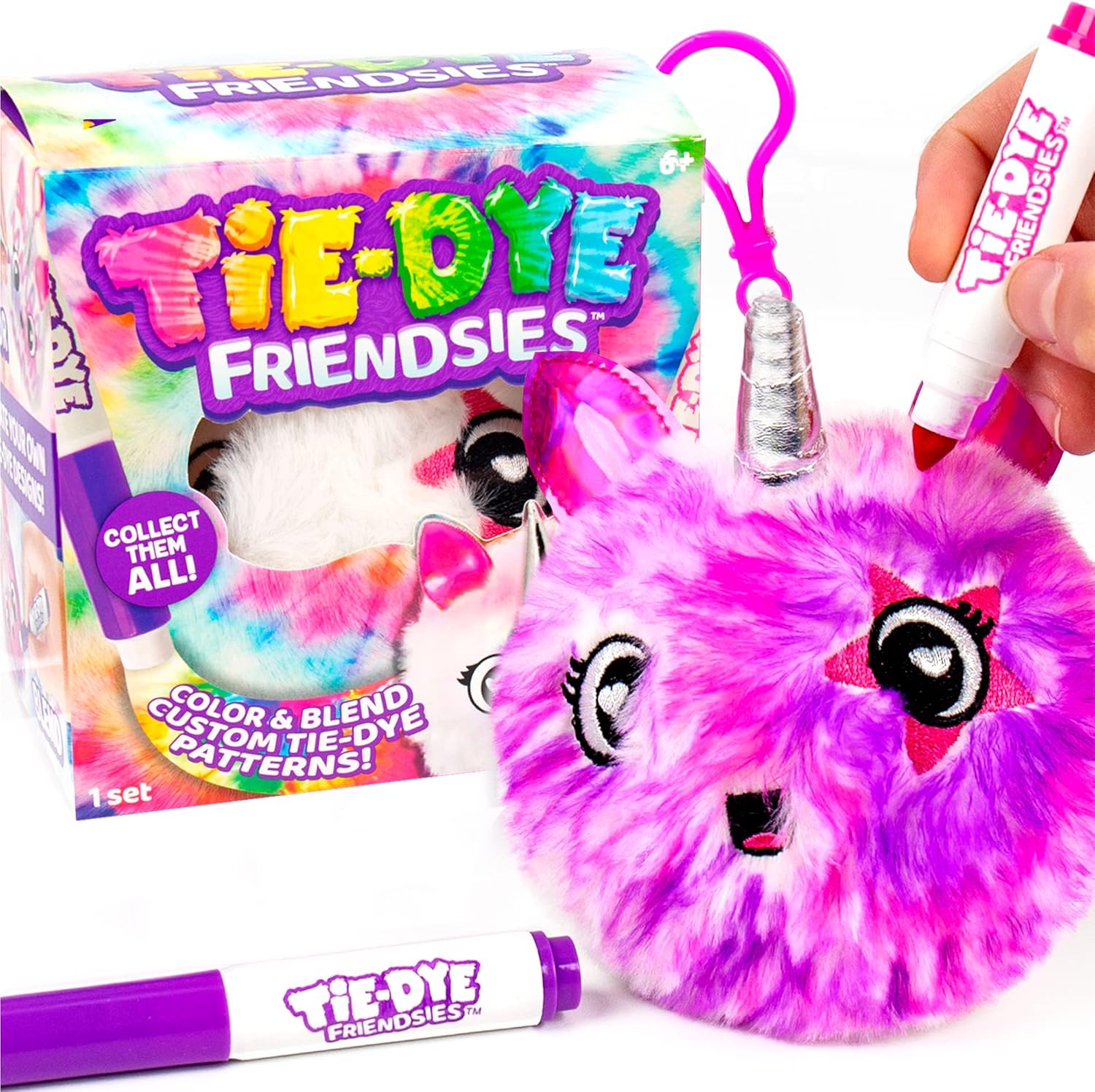 Amazon.com: Tie-Dye Unicorn Friendsies 