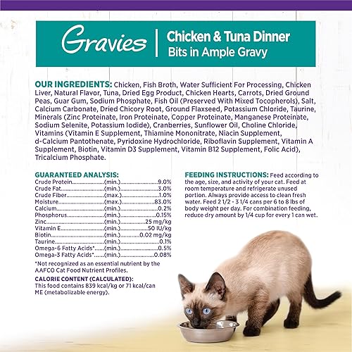 Miniatura 7 de Wellness Complete Health Gravies - Alimento húmedo para gatos, sin granos (12 unidades)