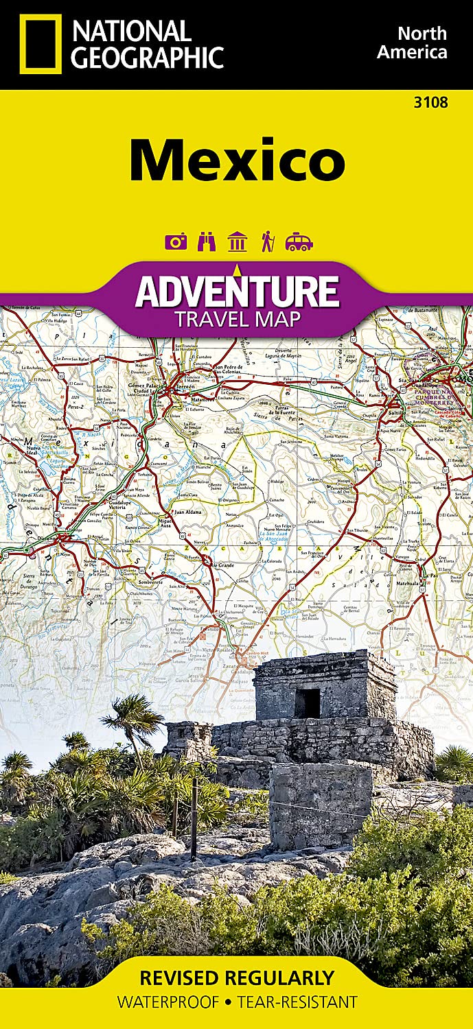 Mexico: Travel Maps International Adventure Map Map – Folded Map, 21 December 2010