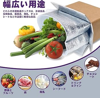 Amazon.co.jp: Mxclimate 二重断熱配送ボックス アルミホイル断熱