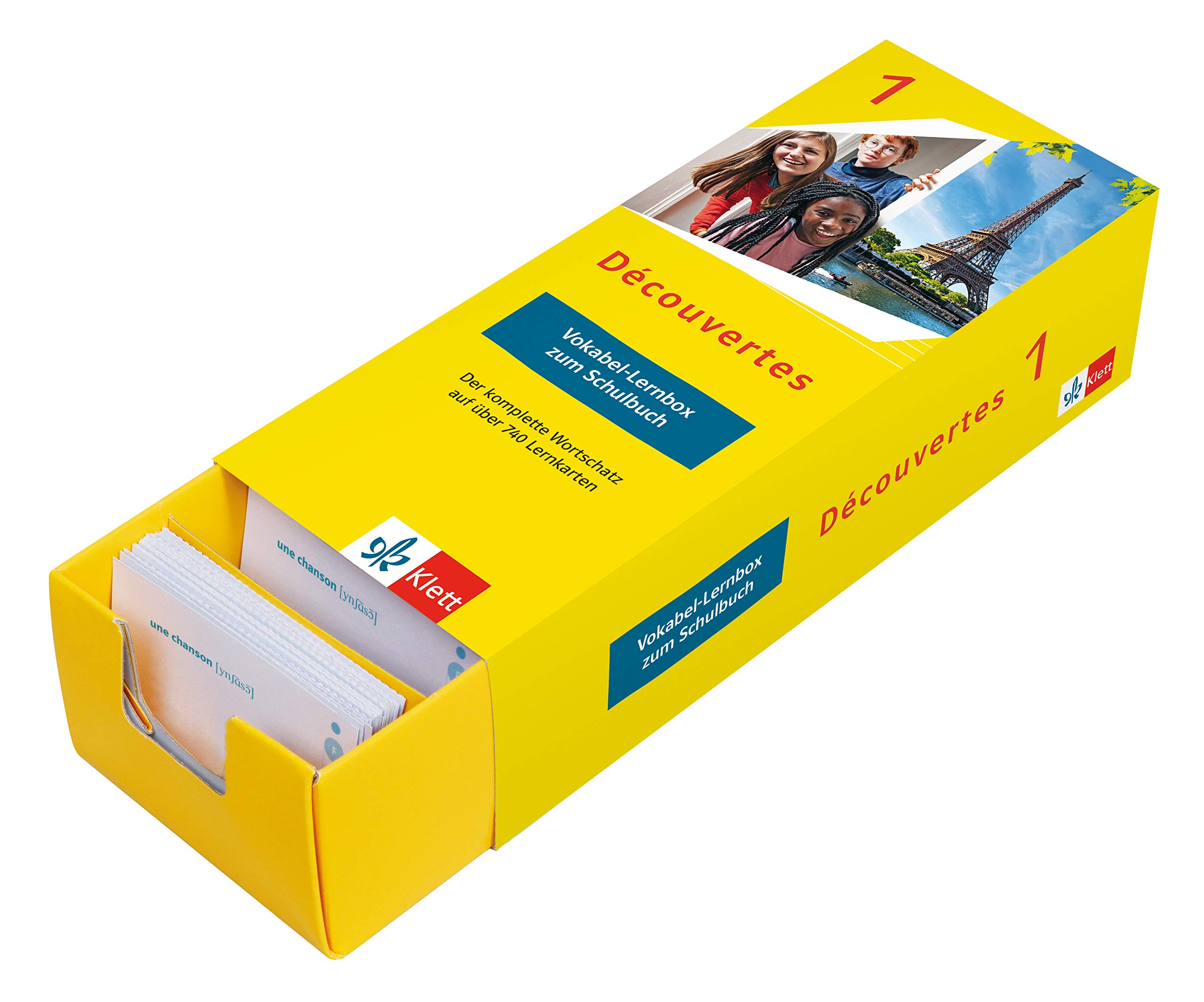 Découvertes 1 (ab 2020) - Vokabel-Lernbox zum Schulbuch 1. Lernjahr: Französisch passend zum Lehrwerk üben