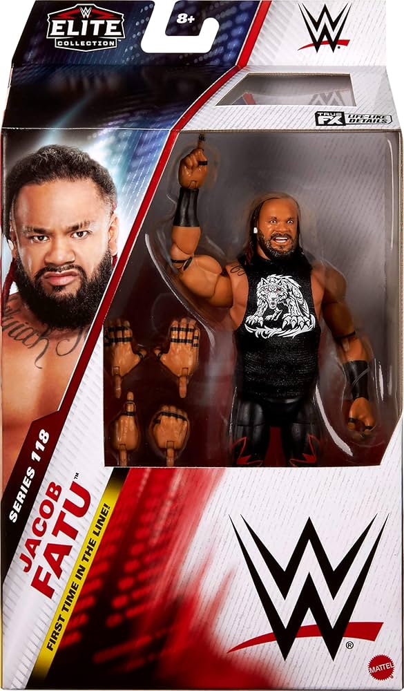 ジェイコブ・ファトゥ　マテル　WWE エリート　フィギュア 2025 WWE Mattel Elite Collection Series 118 Jacob Fatu