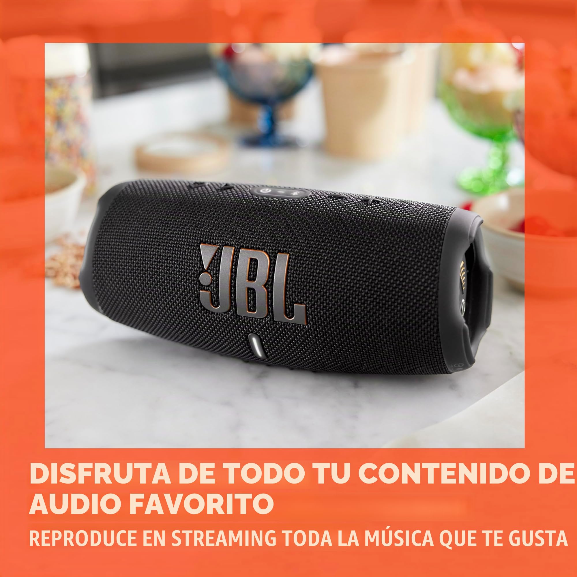 JBL Charge 5 Bocina inalámbrica portátil Wi-Fi