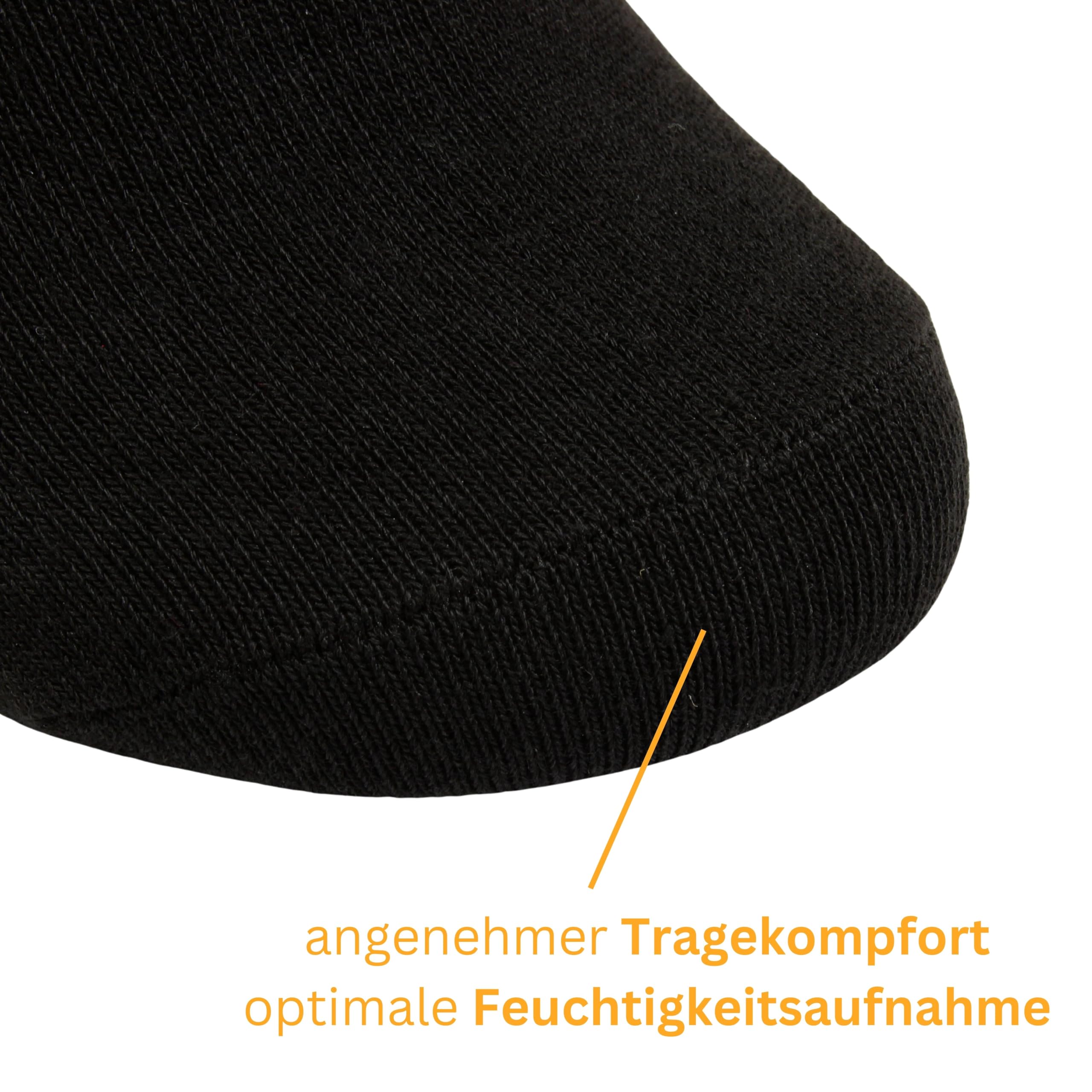 Generisch Kniestrümpfe Thermostrümpfe Thermo Damen Herren (4x Paar) Thermosocken Wintersocken Wollsocken Winter Ski Vollfrottee Innenfrottee
