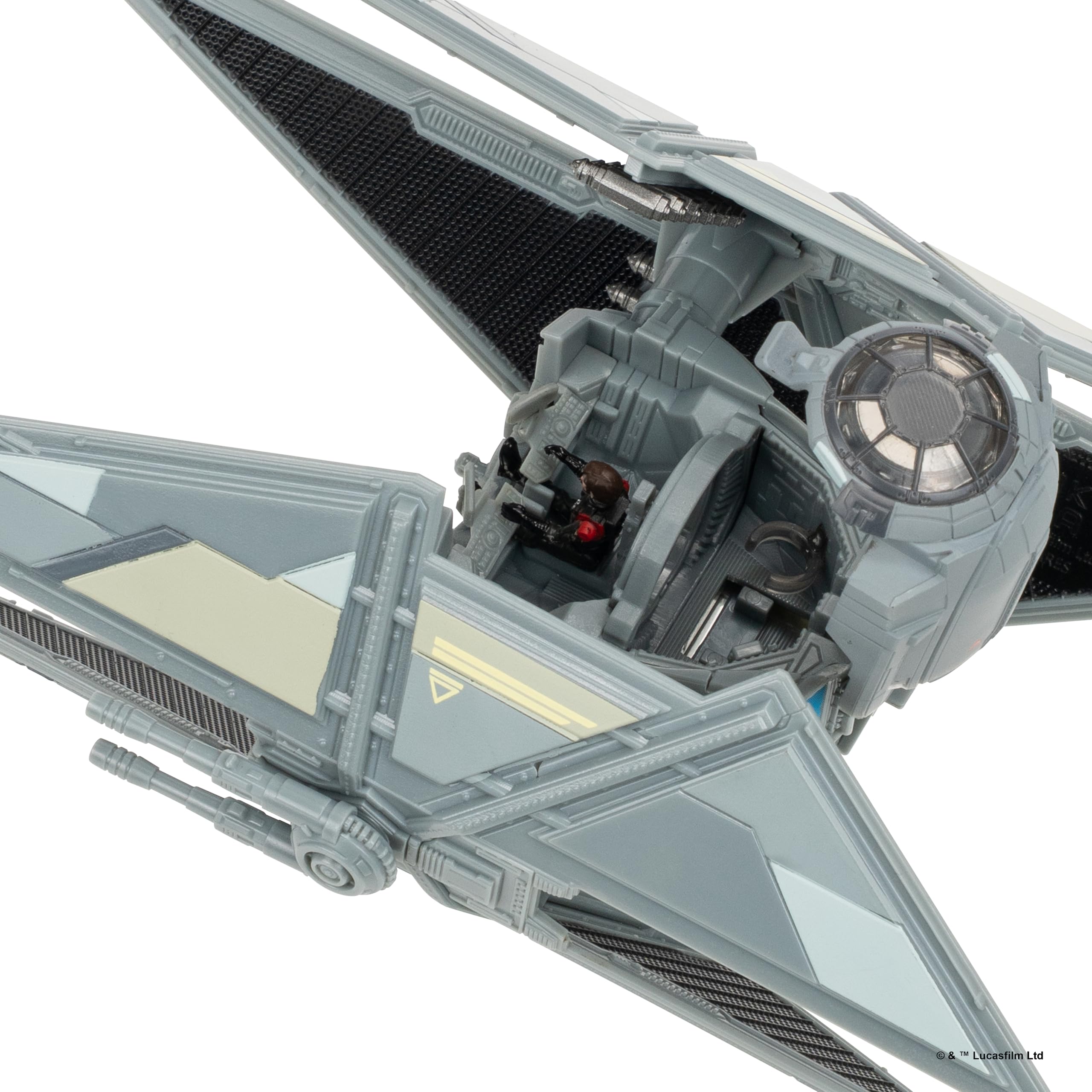 Star Wars Micro Galaxy Squadron タイアドバンスト Star Wars Micro Galaxy Squadron TIE Avenger - 5-inch Vehicle with
