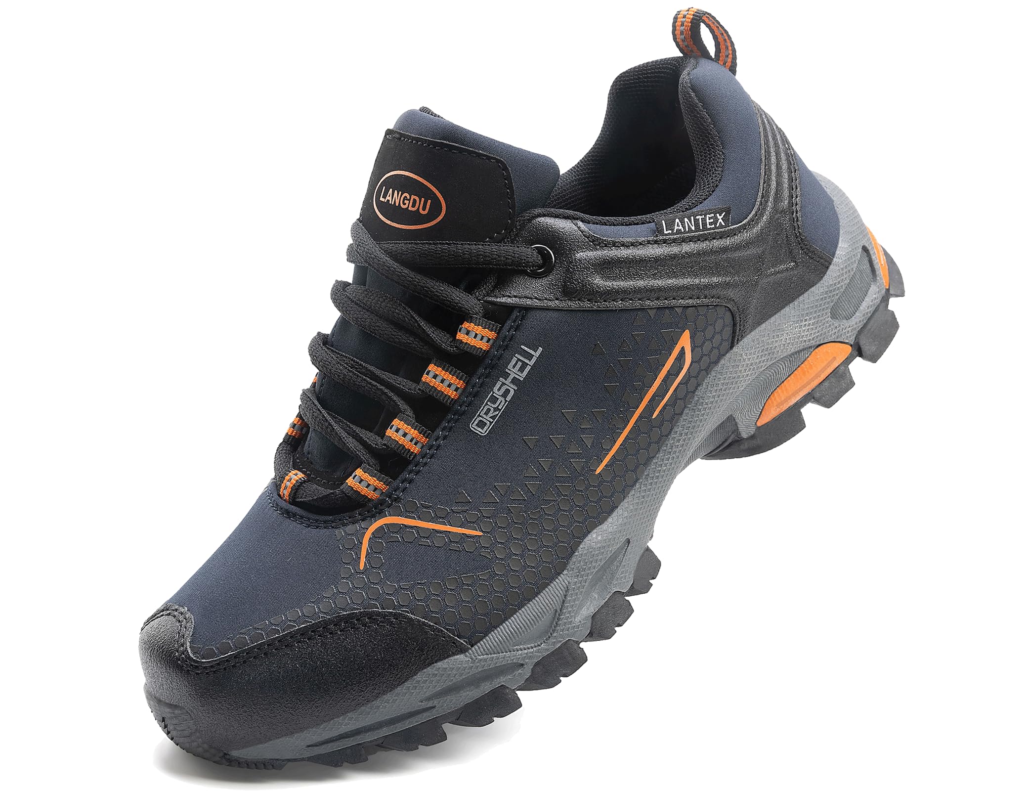 LANGDU Wanderschuhe Herren Damen Wasserdicht Wanderschuhe Leicht Trekkingschuhe Wanderstiefel Atmungsaktiv Outdoorschuhe 38-46EU