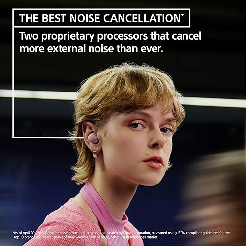 Miniatura 5 de Sony WF-1000XM5 Los mejores auriculares inalámbricos Bluetooth con cancelación de ruido y auriculares intrauditivos con Alexa integrado, color negro