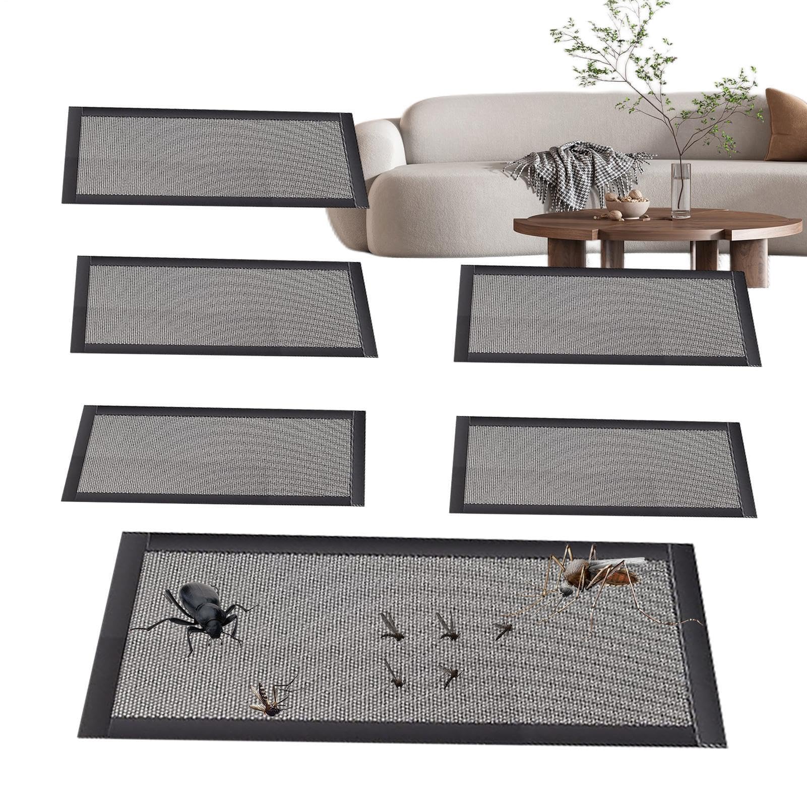 Magnétique air vent screen mesh et filtres de sol fins pour bouches de chauffage et climatisation