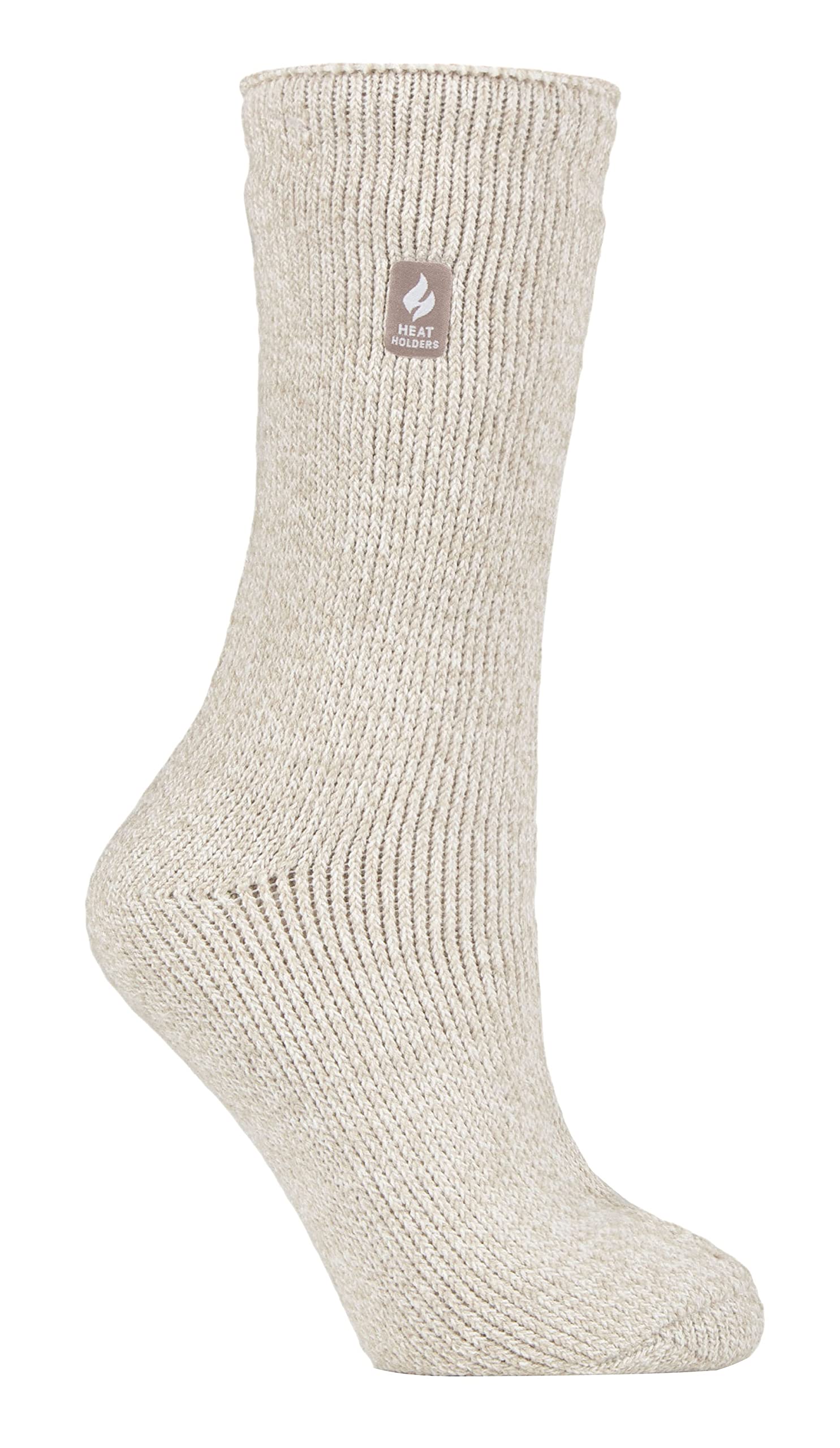 Sock Snob Women's Oat (Vienna) Heat Holders Thick Warm Thermal Socks
