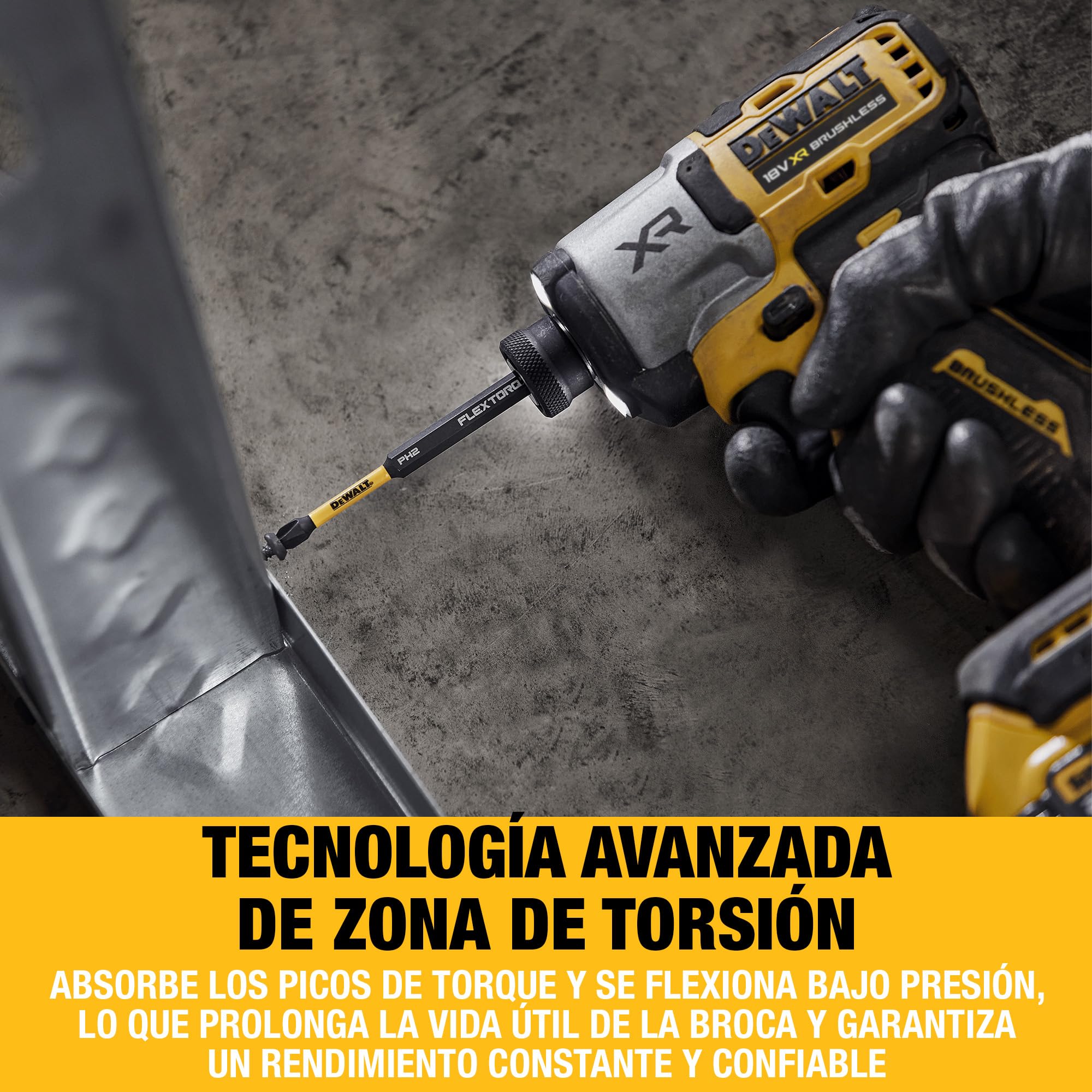 DEWALT EXTREME FlexTORQ Juego de atornillado (37 piezas), DT70731T-QZ