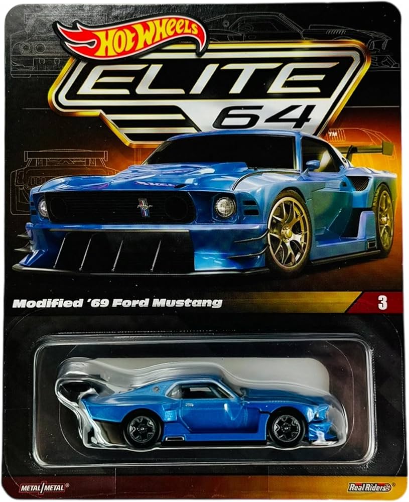 Amazon.co.jp: Hot Wheels RLC Elite 64 Modified 69 Ford Mustang