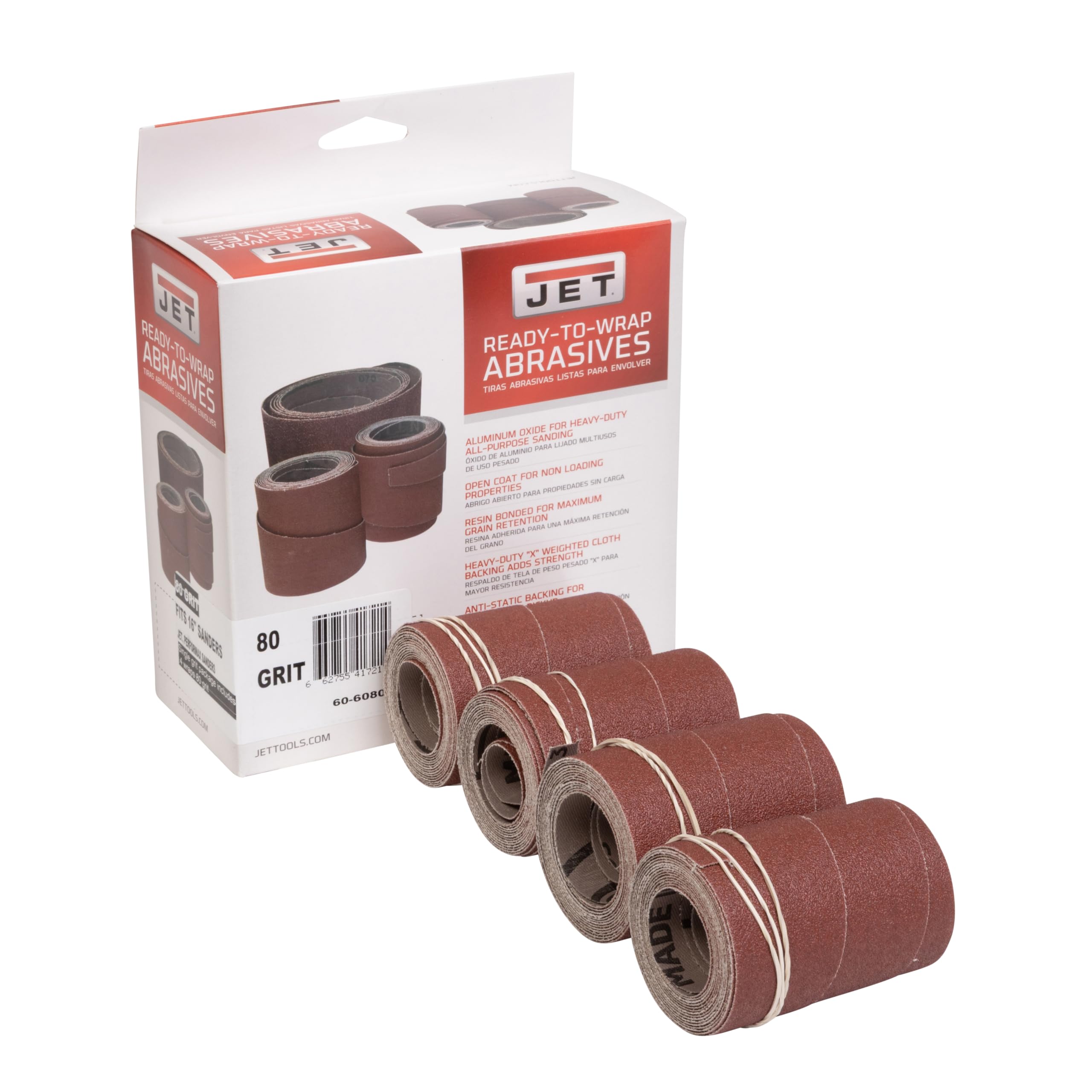 PerforMAX 60–6080 Körnung 80 ready-to-wrap Schleifmittel Schleifpapier