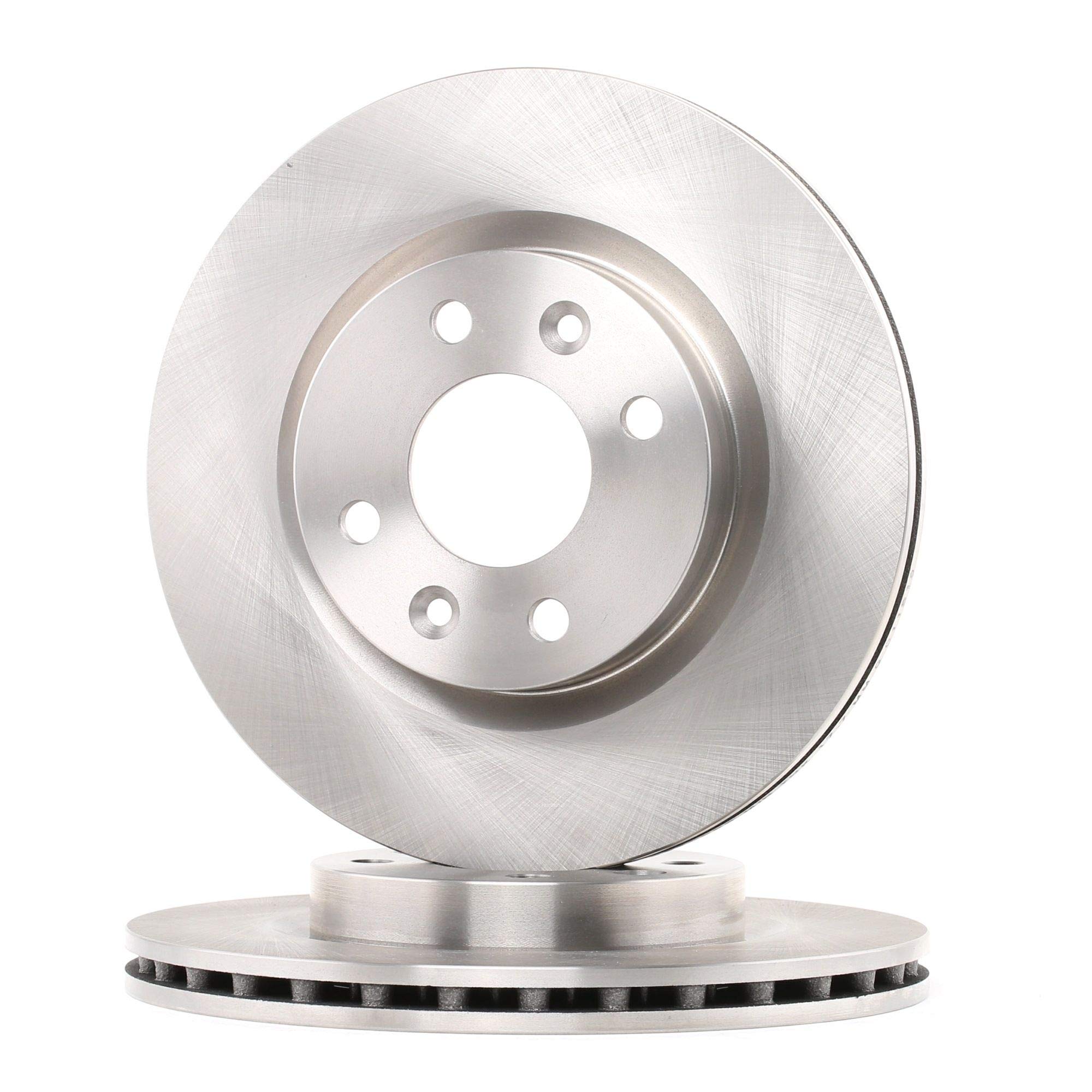 2x FERODO Disco de freno Delantero Ø259mm Altura: 41mm Espesor: 20,6mm Corona de Agujeros - Ø: 100mm ventilado DDF1096 Compatible con RENAULT Twingo 2 CN0 Clio 2 Hatchback BB, CB Twingo 1 C06, DACIA
