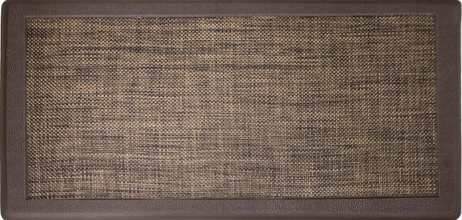Relax Series Oversized Oil and StainResistant AntiFatigue Kitchen Mat (Espresso
