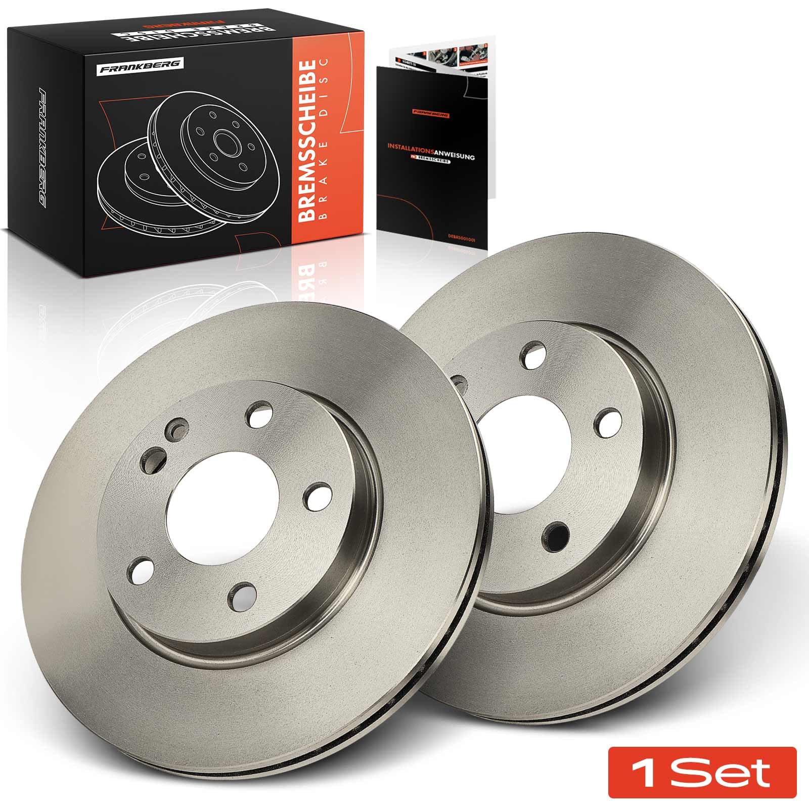 Frankberg 2 dischi freno anteriori ventilati Ø276mm 1694210112 A1694210112