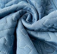 Vista 3 de EVURU Funda protectora para colchón tamaño Queen, protector de colchón refrescante, funda de colchón acolchada de algodón, bolsillo profundo