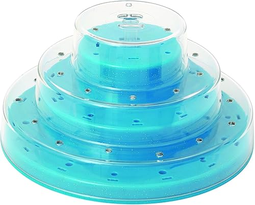 Silikomart Soporte para tartas, azul brillante disponible en Yaxa Venezuela