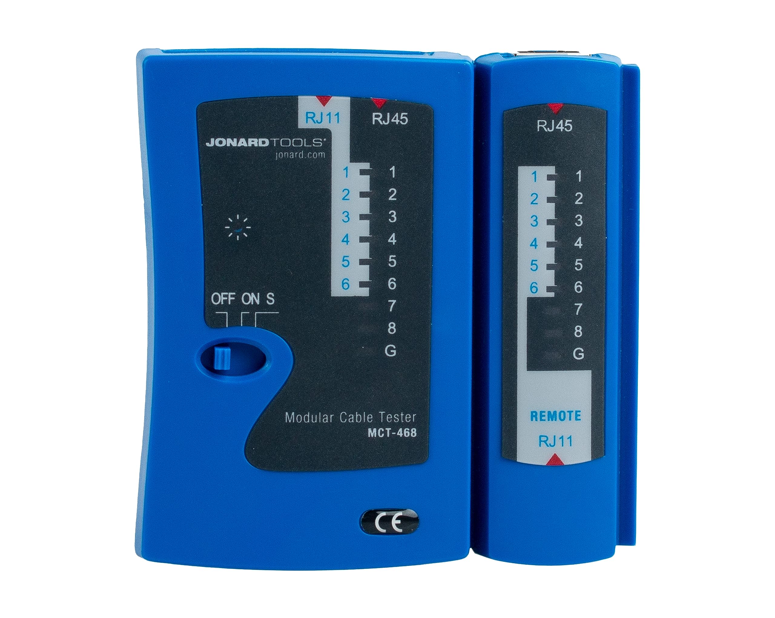 Jonard Tools MCT-468 Modular Cable Tester for RJ45, RJ12, and RJ11 Phone Line Cables-image-4
