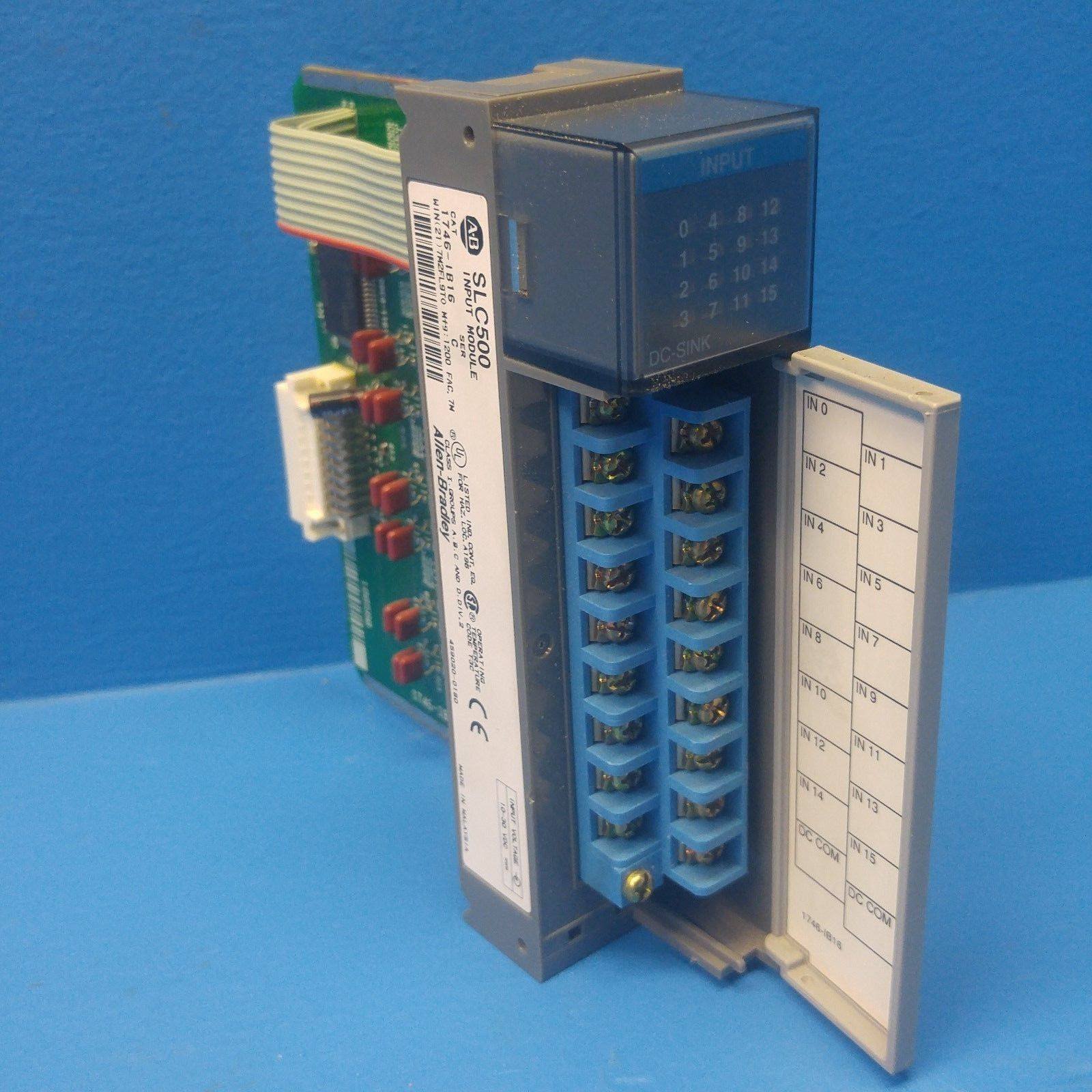 Amazon.com: ALLEN BRADLEY 1746-IB16 PLC MODULE : Industrial