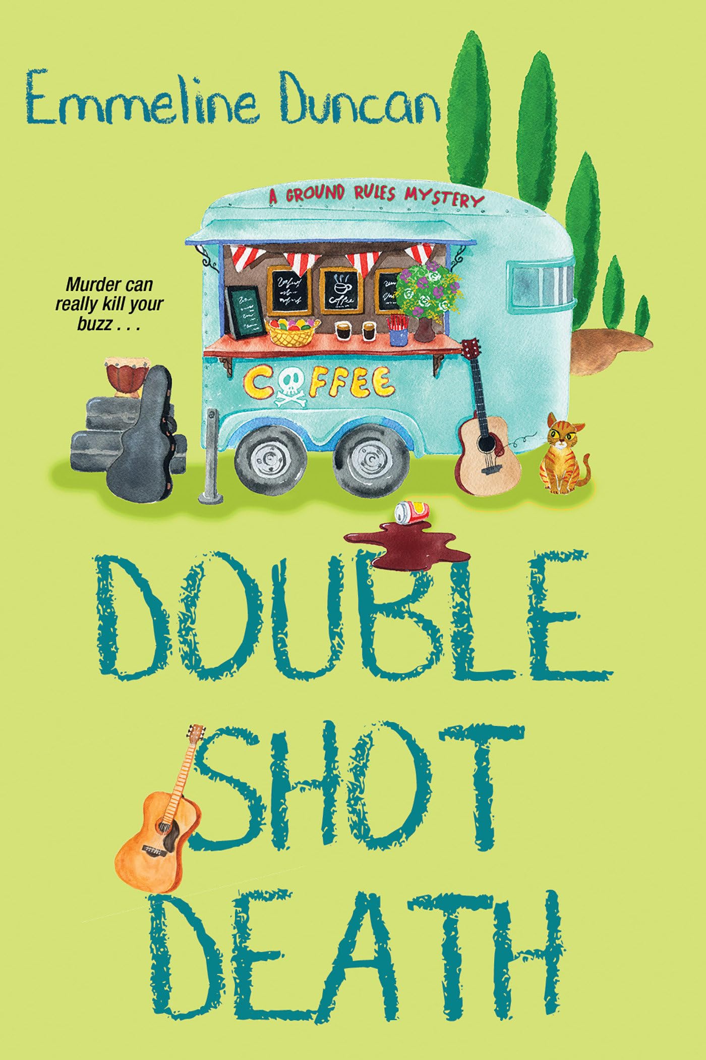 amazon-com-double-shot-death-a-ground-rules-mystery-9781496733412-duncan-emmeline-books