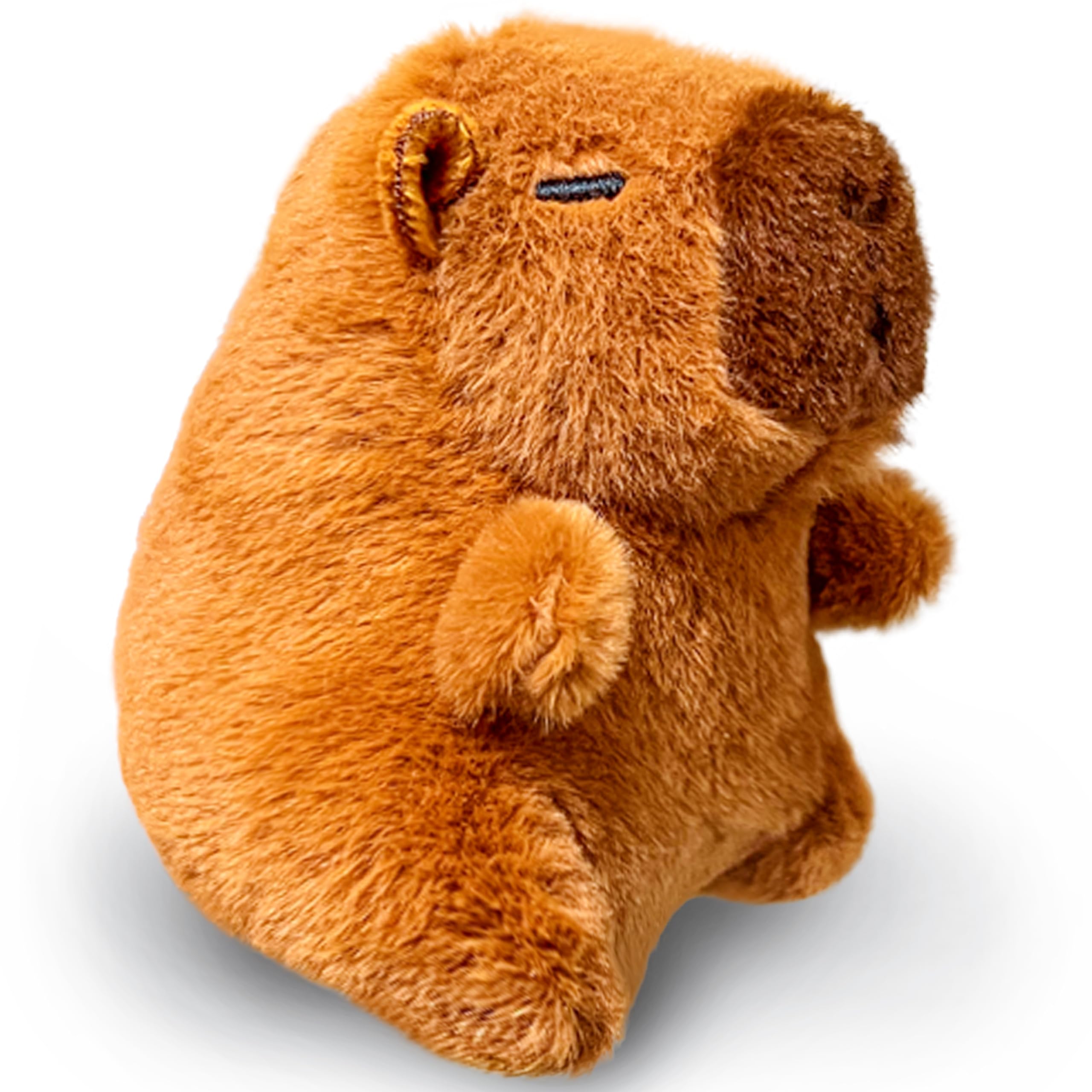Capybara Plush Toys for Kids and Toddlers, Cute Stuffed Animals Doll, Kawaii Plushies, Small Capybara Stuffed Animal Plush Toys for Theme Party Favors, Classroom Prizes