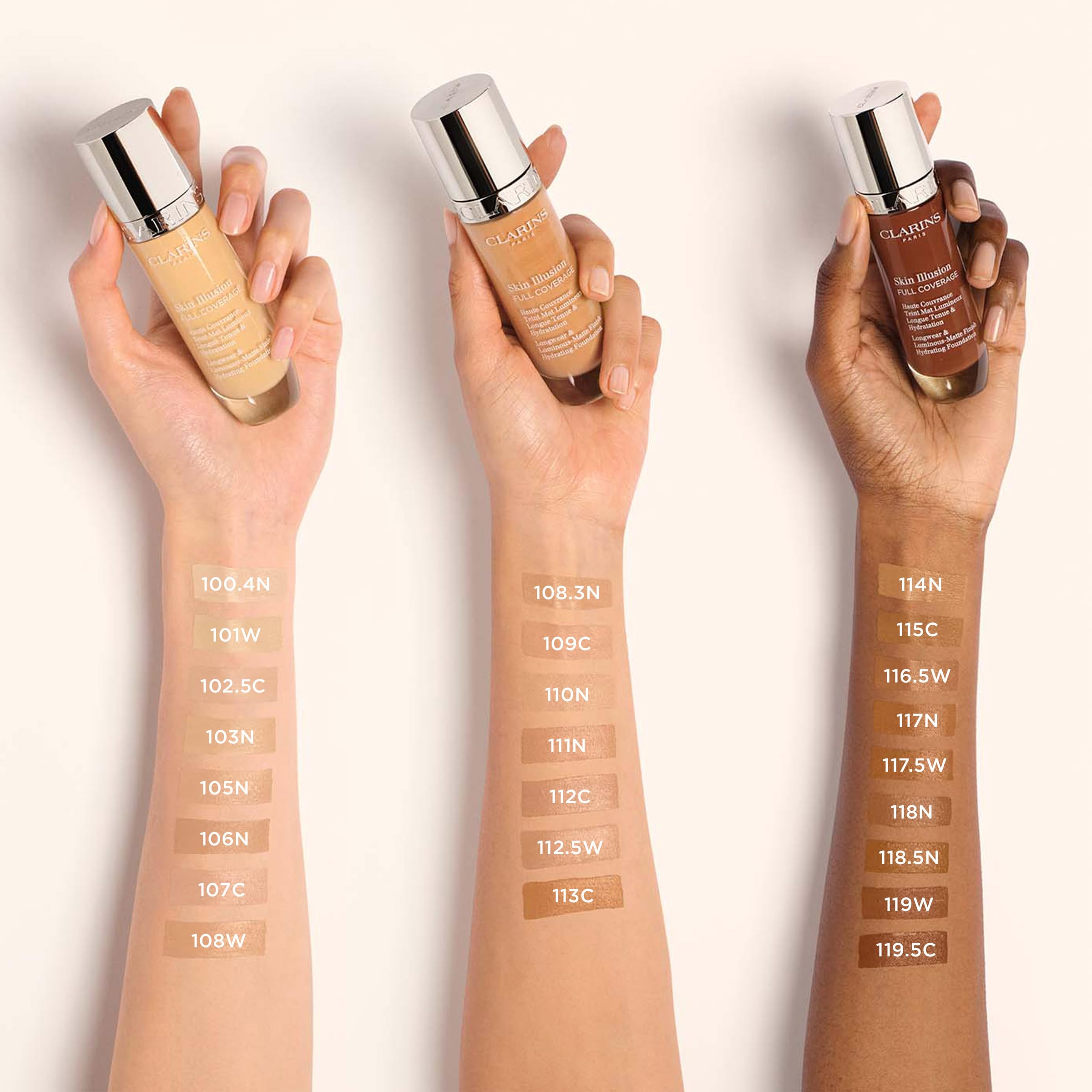 CLARINS Base de maquillaje de cobertura completa y de larga duración