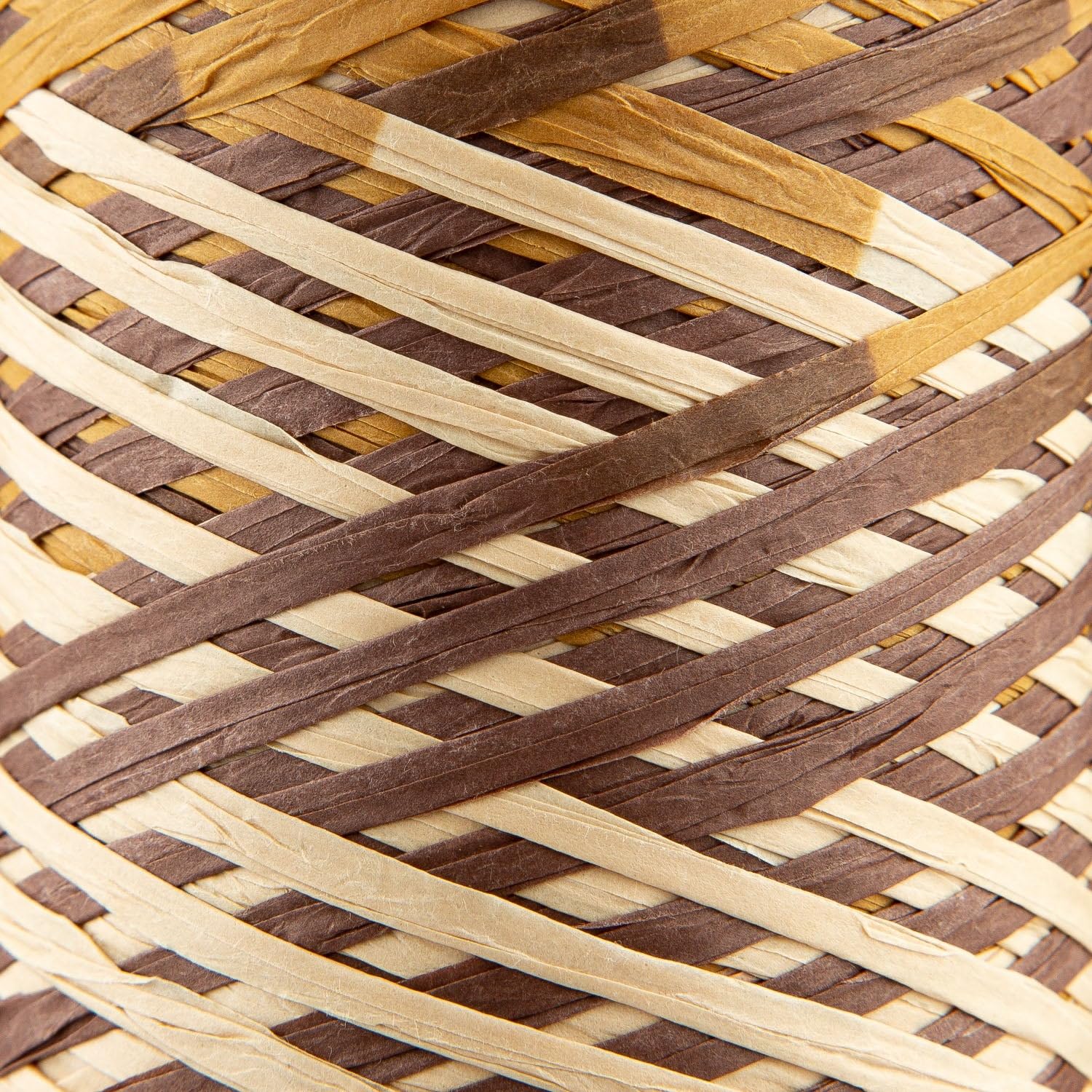 8 Skeins of Sensy Premium 317 Yards%100 Paper Multi-Color Raffia Paper Craft Ribbon Packing Paper Twine (401)