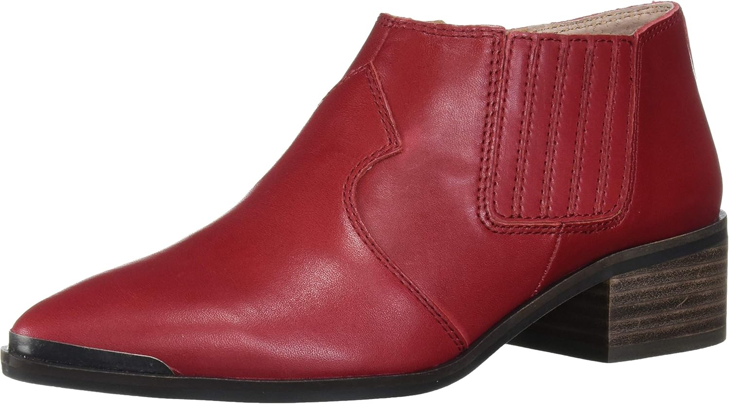 Lucky Brand Women's Kalbah Ankle Boot, Garnet, 5 M US