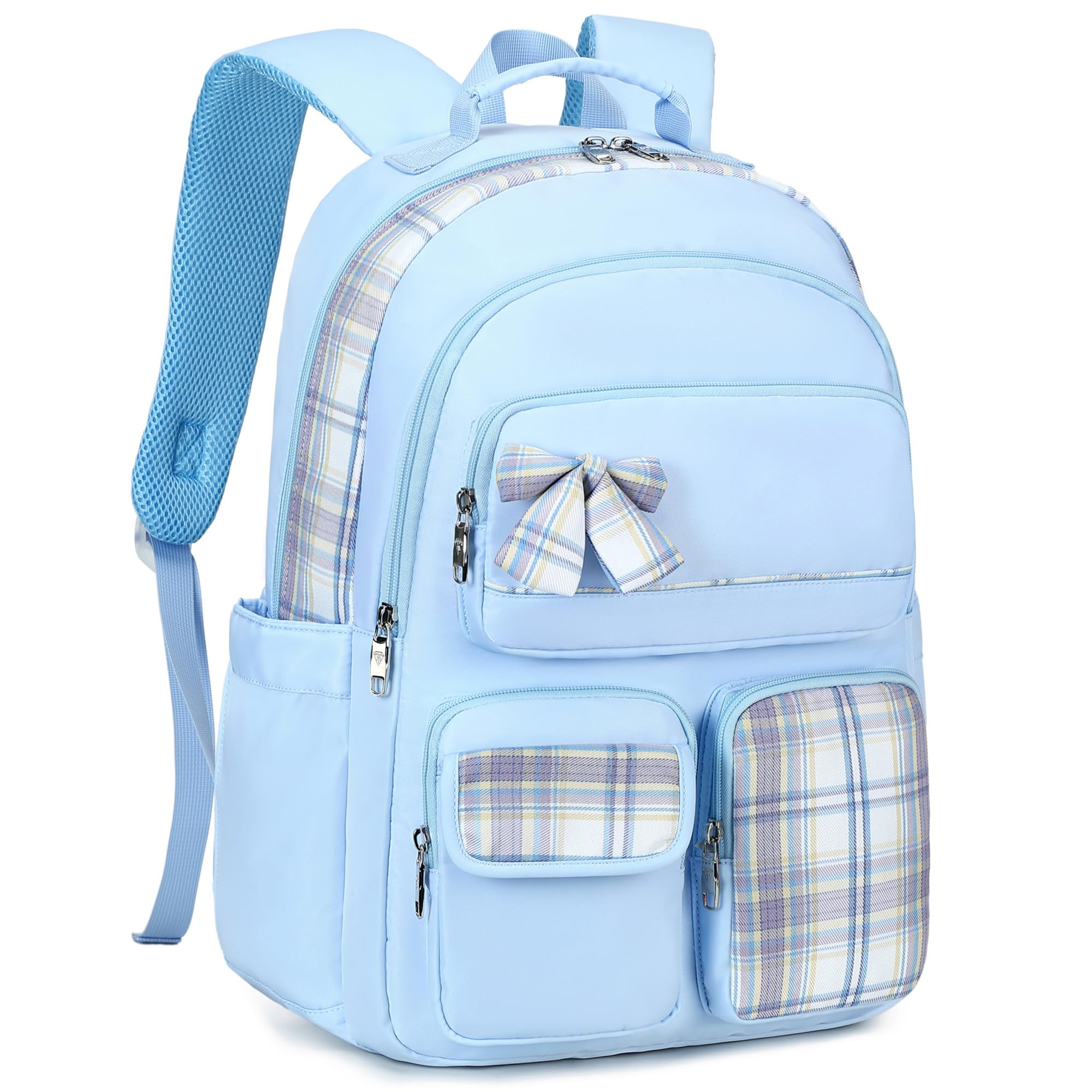 KIDNUO Backpack for Girls,School Backpacks for Teen,Cute College Bags for Women Students Large Bookbag 15.6 Inch Laptop Bag Back Pack Kids