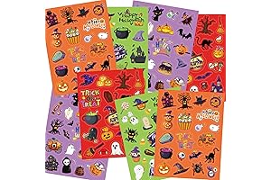 Halloween Stickers for Kids Party Favors
