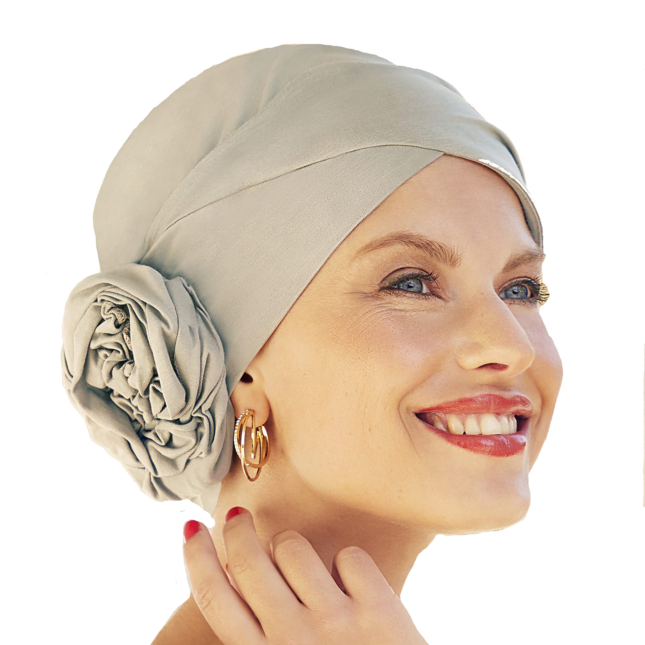 Christine Headwear Women's Zuri Turban Headband, Moonlight Grey, One Size