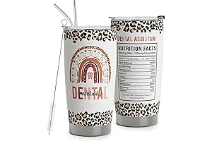 Leopard Dental Assistant Tumbler: The Purrfect Gift for a Special Assistant