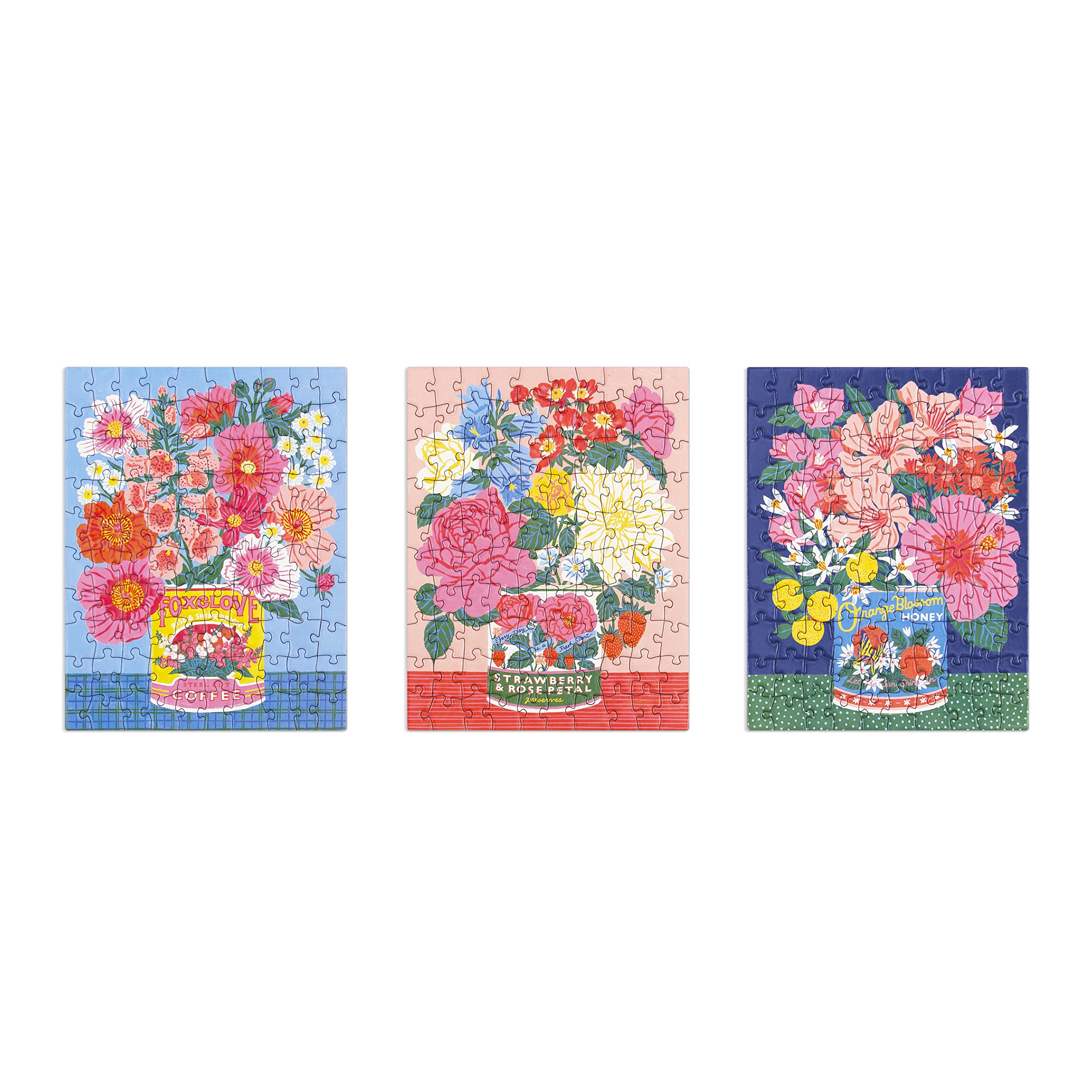 Amazon.com: Galison Ever Upward Set of 3 Puzzles in Tins from