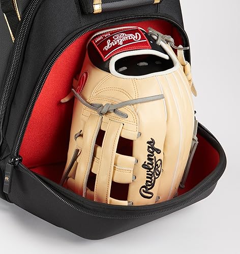 Miniatura 5 de Rawlings Gold Collection Mochila Bolsa para Equipos  BéisbolSoftbol  Múltiples Estilos