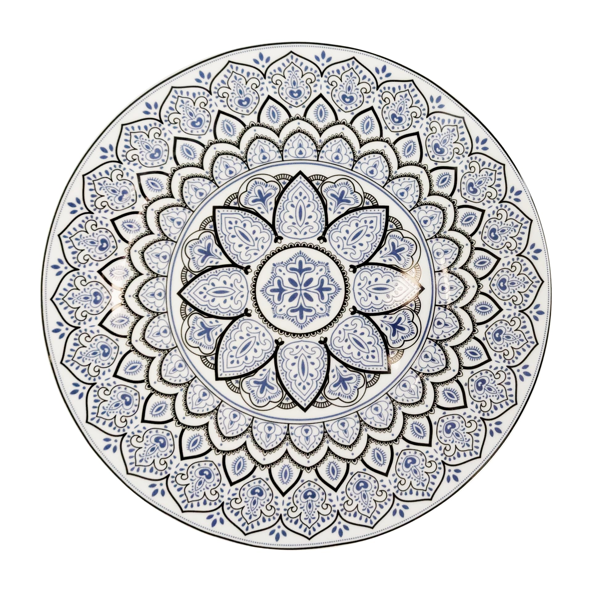 Santa Clara Jaipur - Plato plano (27 cm, 6 piezas)